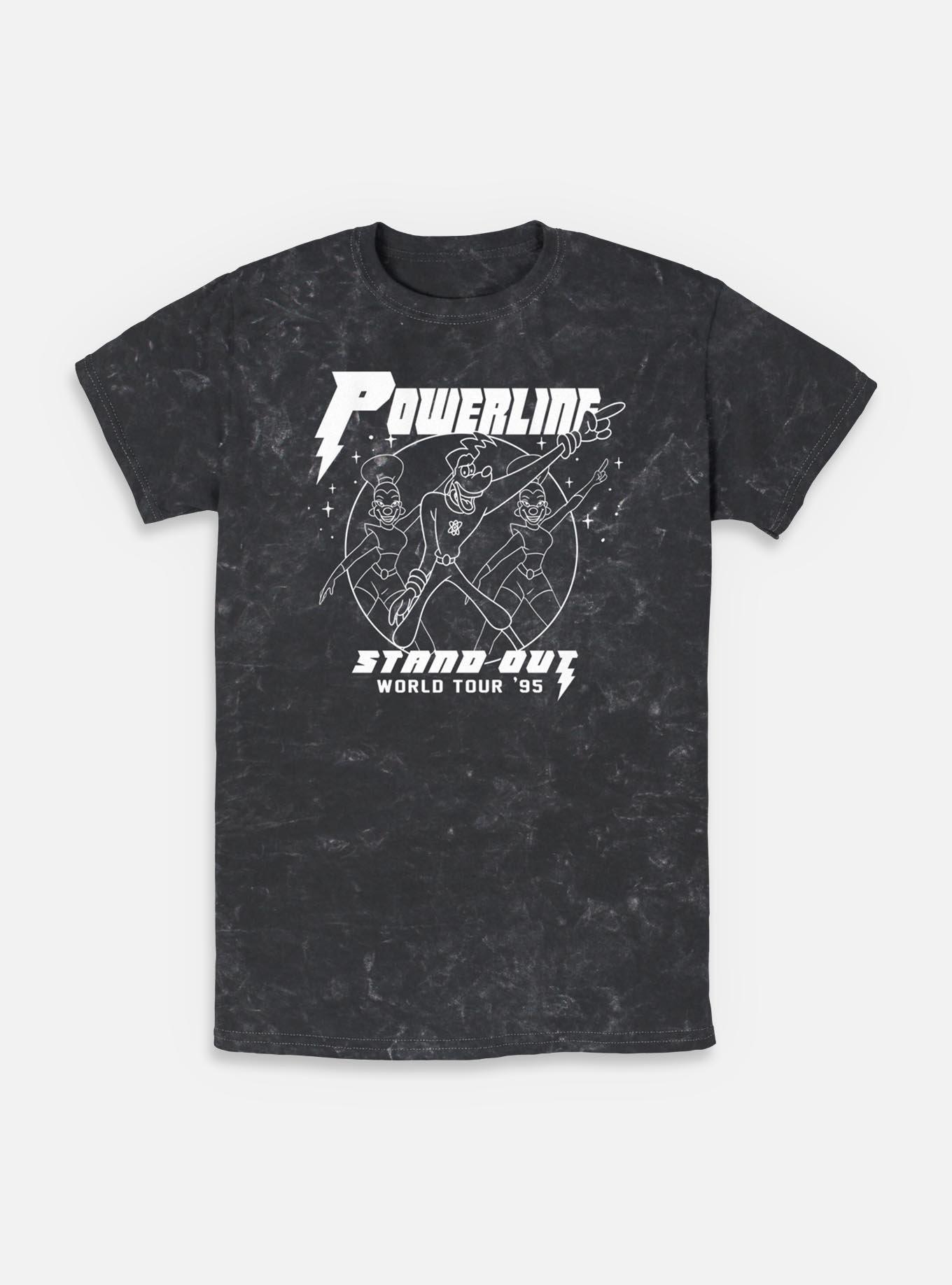 Disney Goofy World Tour Powerline Mineral Wash T-Shirt, , hi-res