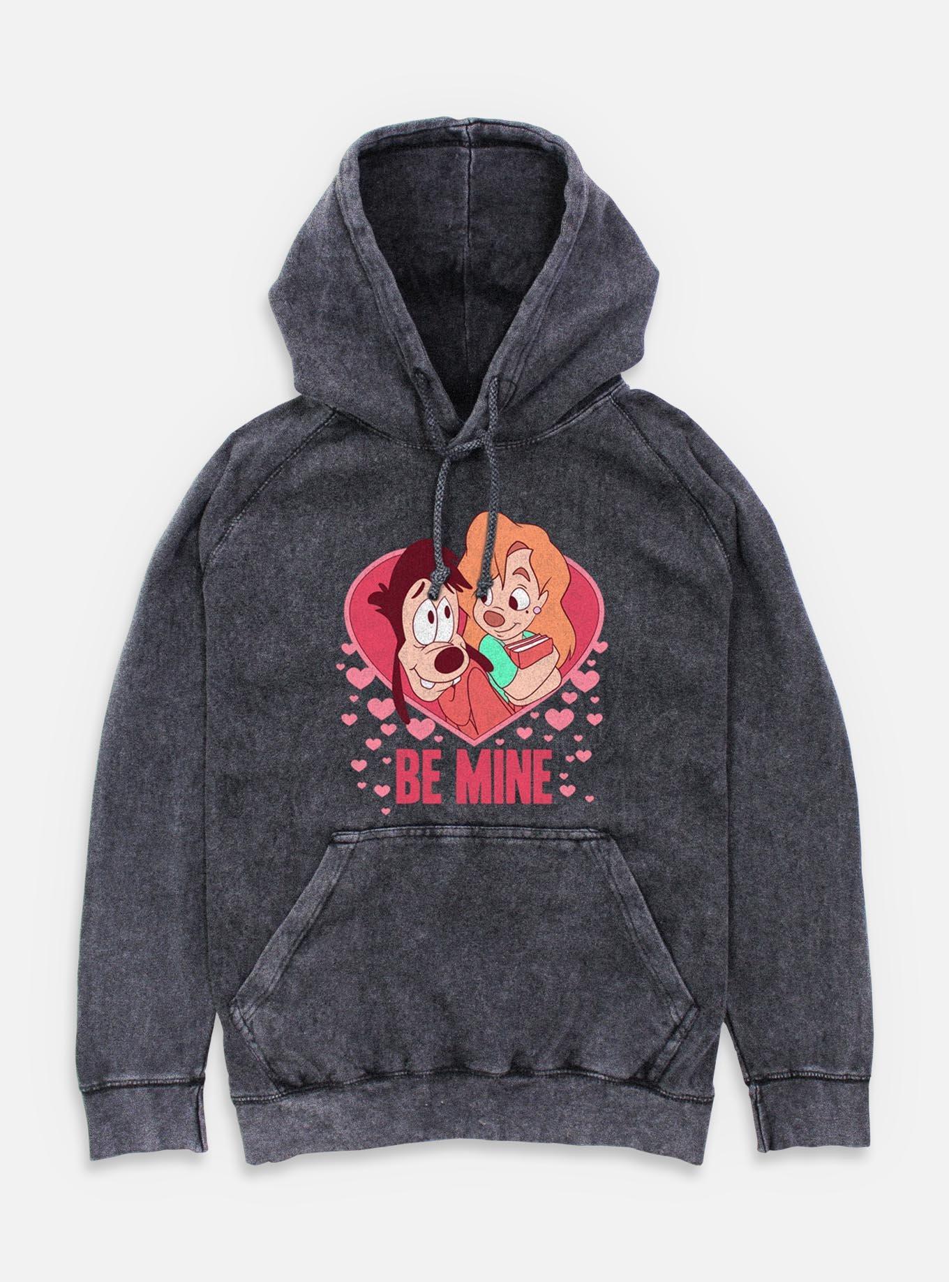 Disney Goofy Max And Rox Be Mine Mineral Wash Hoodie, , hi-res