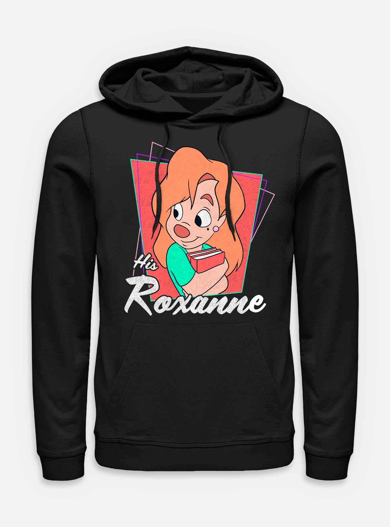 Disney Goofy His Roxanne Hoodie, BLACK, hi-res