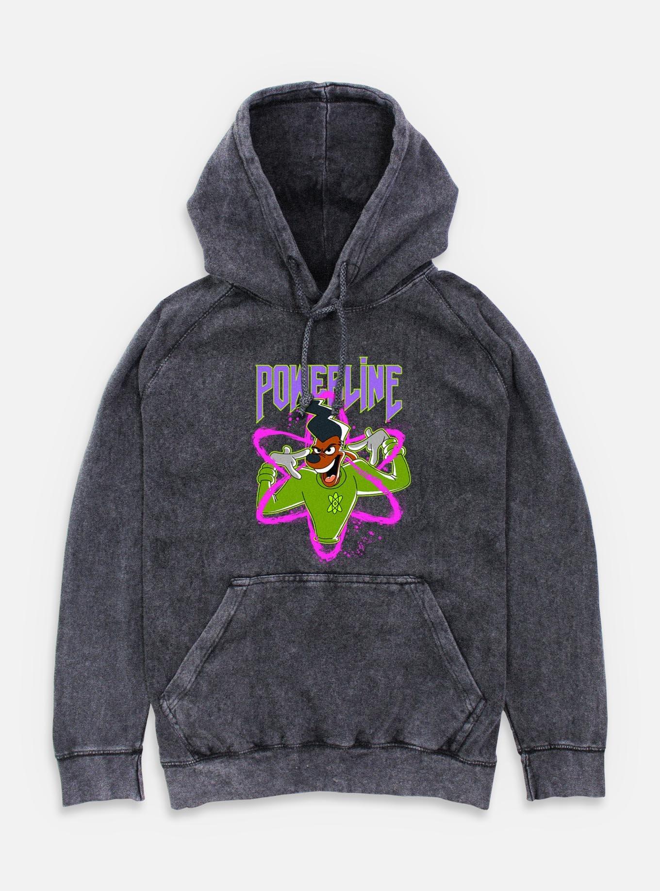 Disney Goofy I Have Power Mineral Wash Hoodie, , hi-res