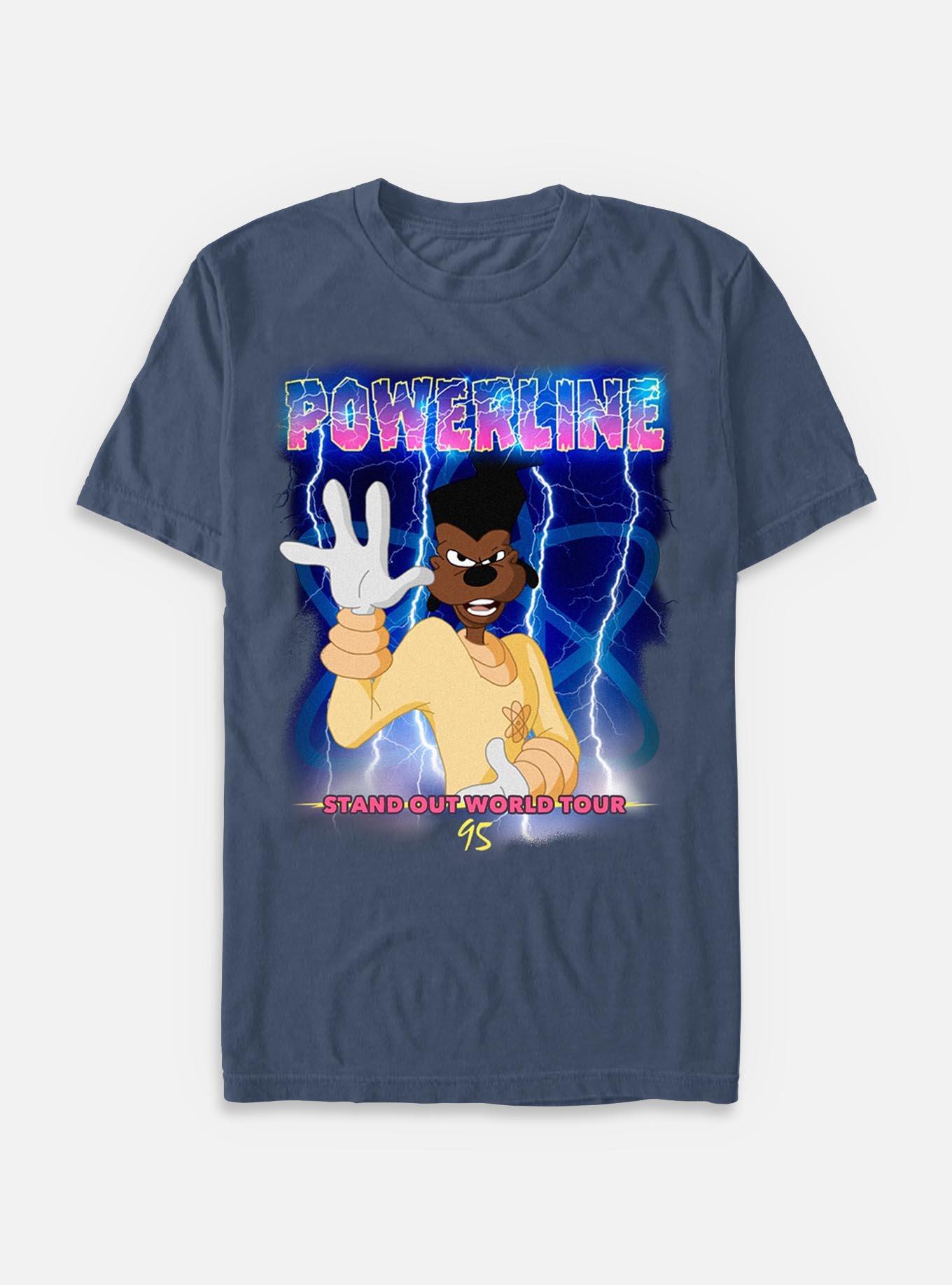 Disney Goofy Powerline Tour 96Garment Dye T-Shirt, DENIM, hi-res