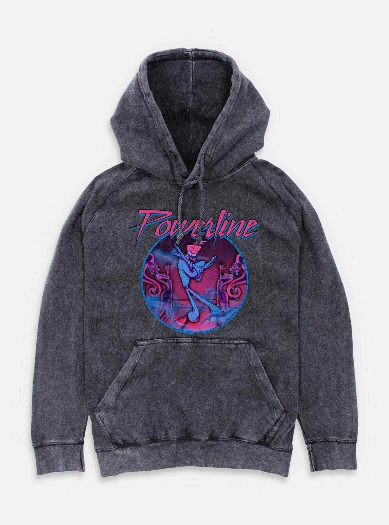 Disney Goofy Powerline Icon Mineral Wash Hoodie, , hi-res
