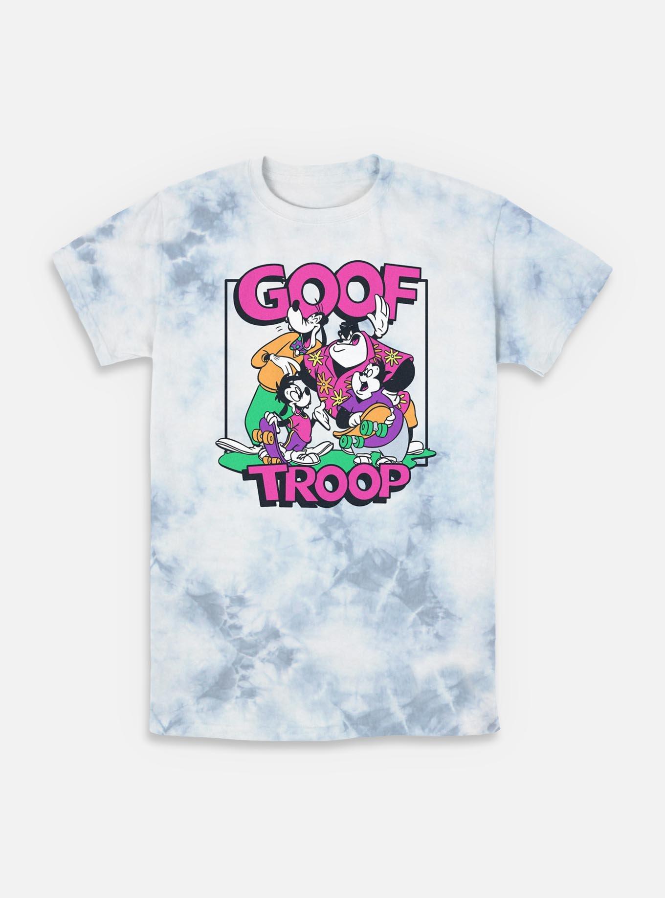 Disney Goofy Goof Troop Tie-Dye T-Shirt, WHITEBLUE, hi-res