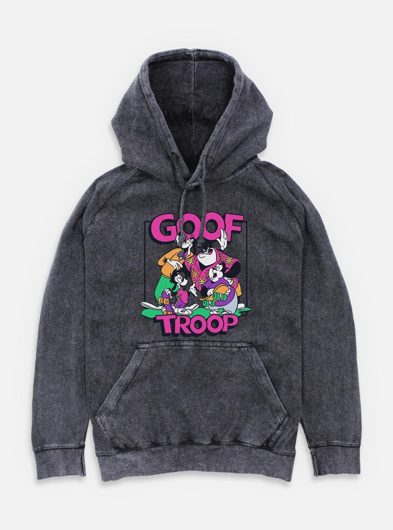 Disney Goofy Goof Troop Mineral Wash Hoodie, , hi-res