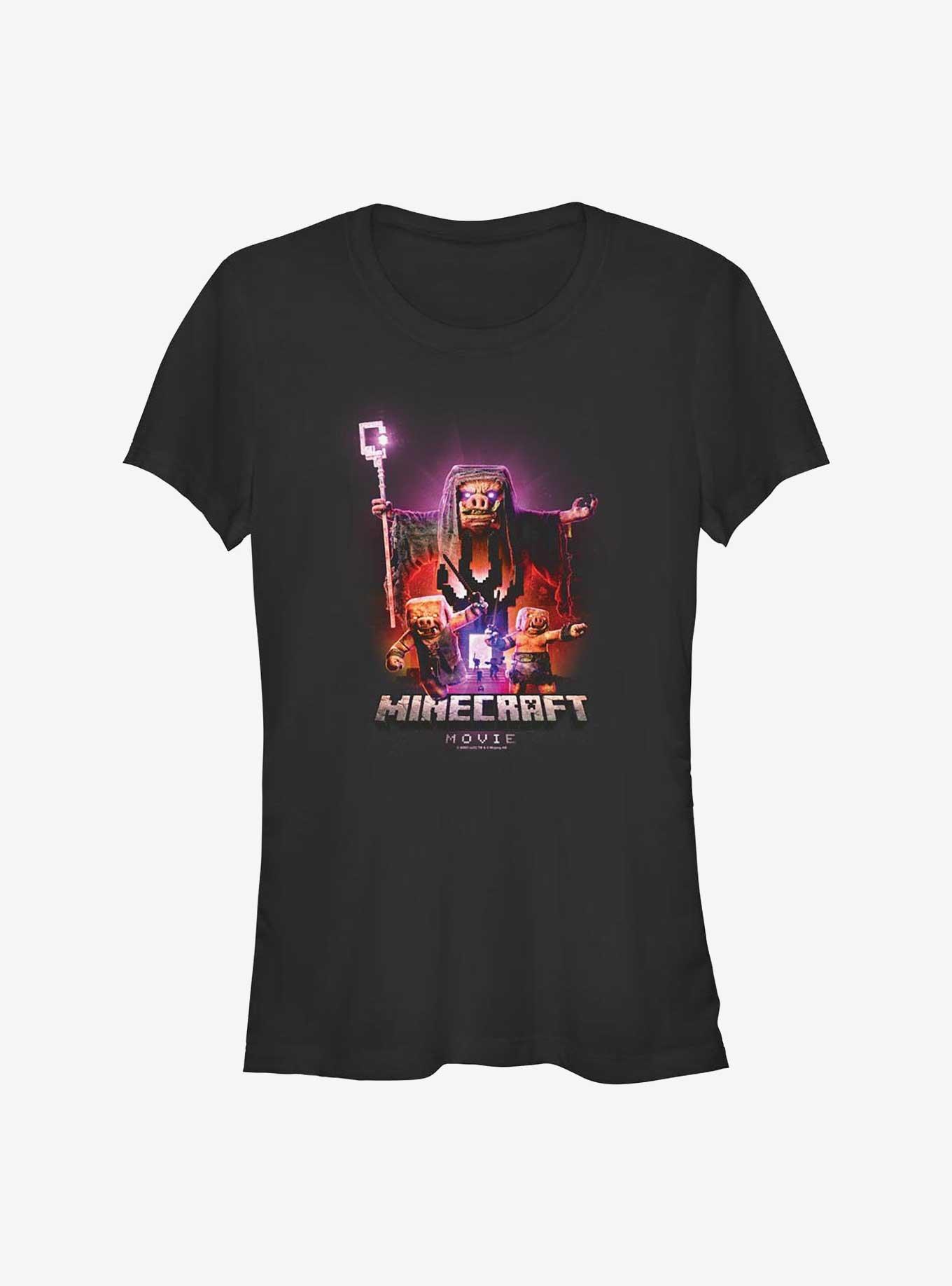 A Minecraft Movie Piglins Portal Girls T-Shirt, , hi-res