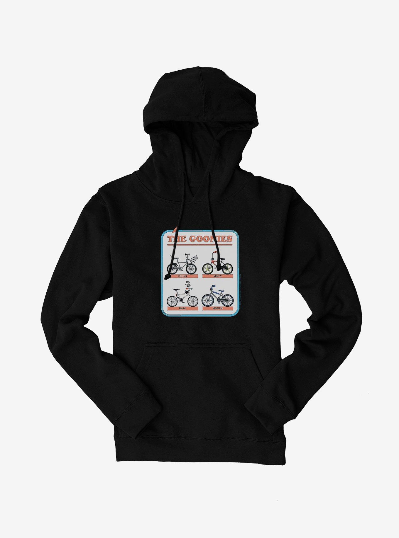 The Goonies Character Bicycles Hoodie, , hi-res
