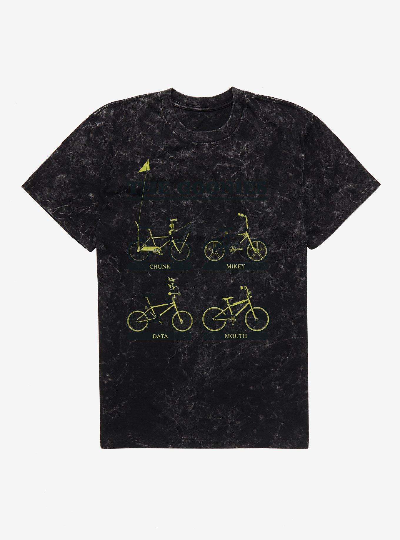 The Goonies Neon Bicycles Mineral Wash T-Shirt, , hi-res