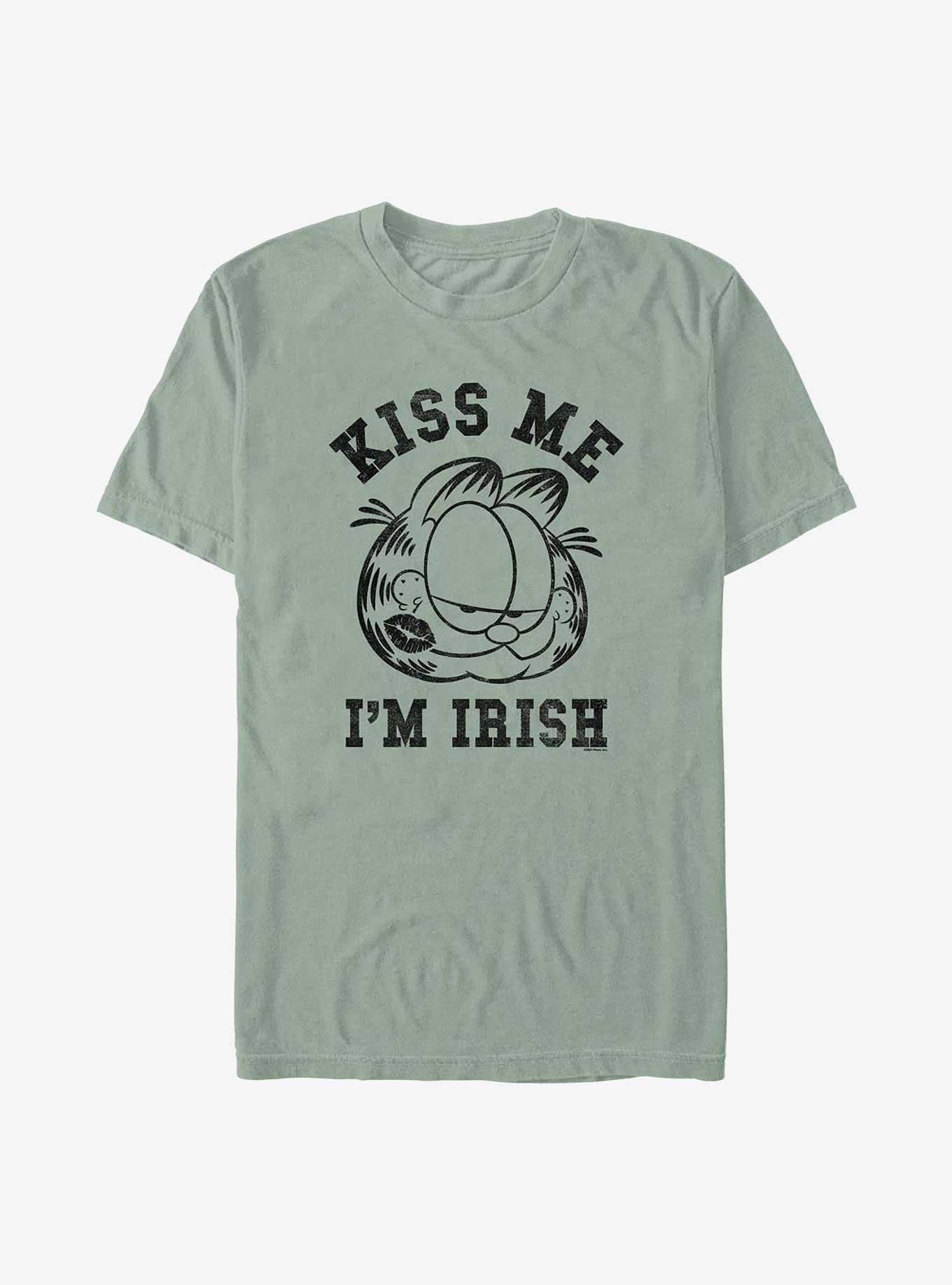 Garfield Kiss Me I'm Irish , BAY, hi-res