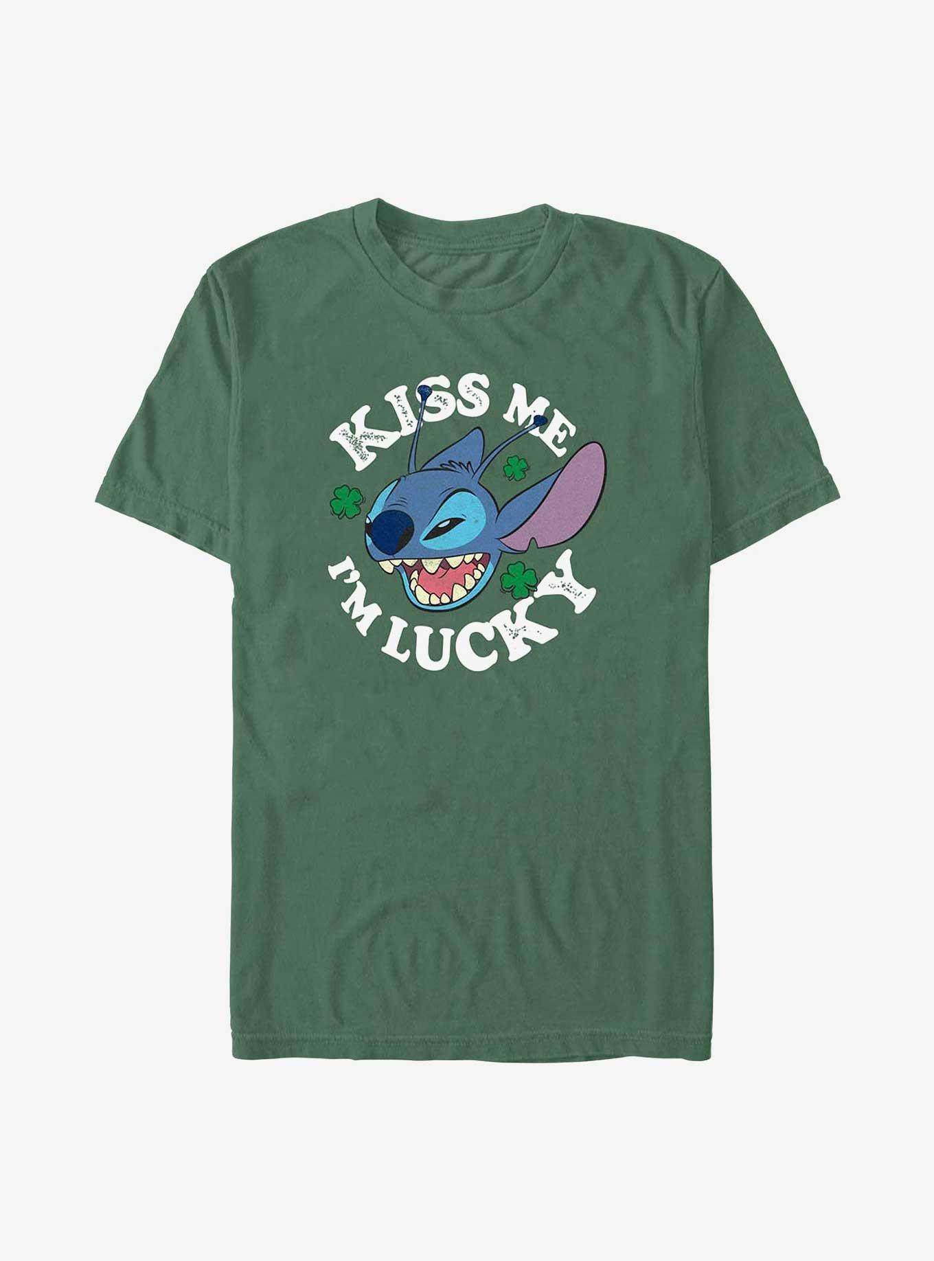 Disney Lilo & Stitch Kiss Me I'm Lucky , , hi-res