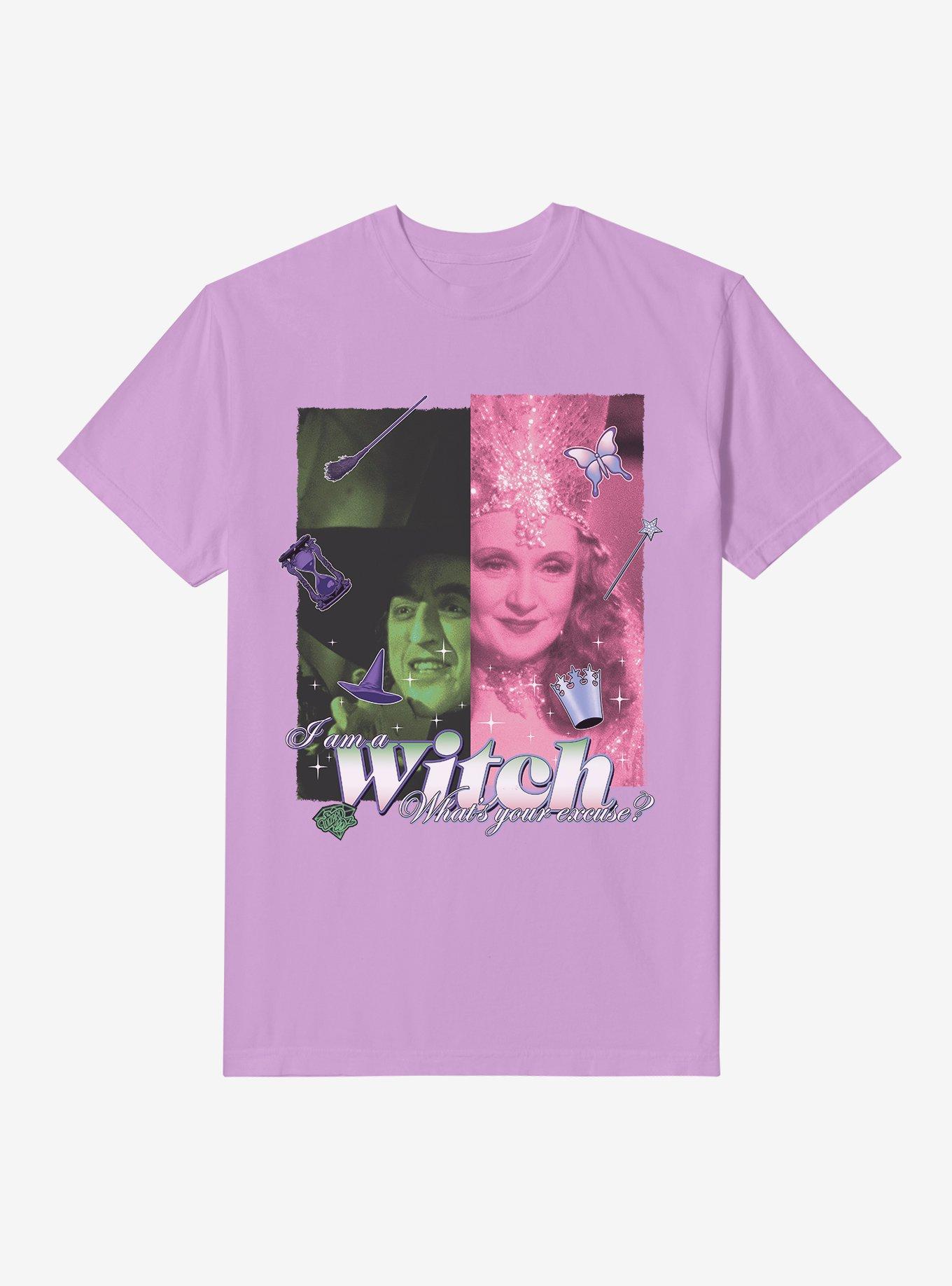 The Wizard Of Oz I Am A Witch What's Your Excuse? Garment-Dyed T-Shirt, ORCHID, hi-res