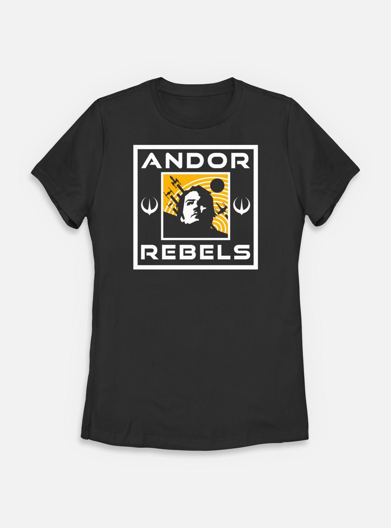 Star Wars: Andor Andor Rebels Box Womens T-Shirt