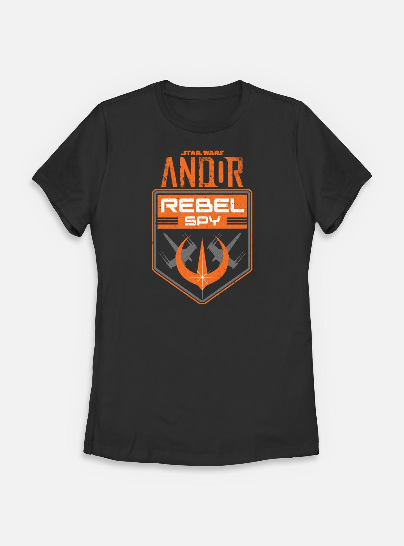 Star Wars: Andor Andor Rebel Spy Crest Womens T-Shirt, , hi-res
