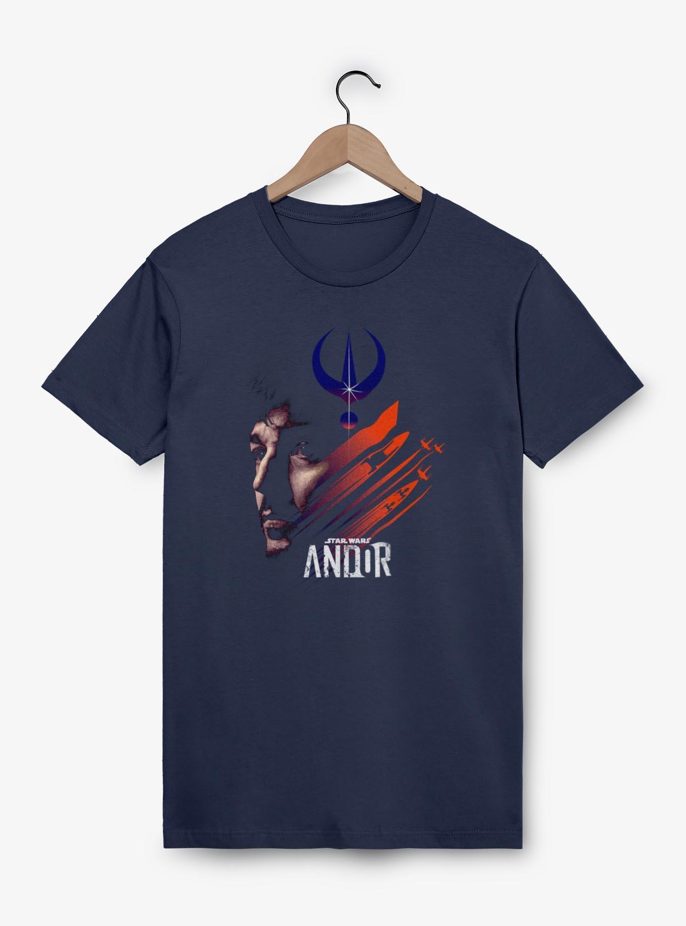 Star Wars: Andor Spaceships And Hero T-Shirt, NAVY, hi-res