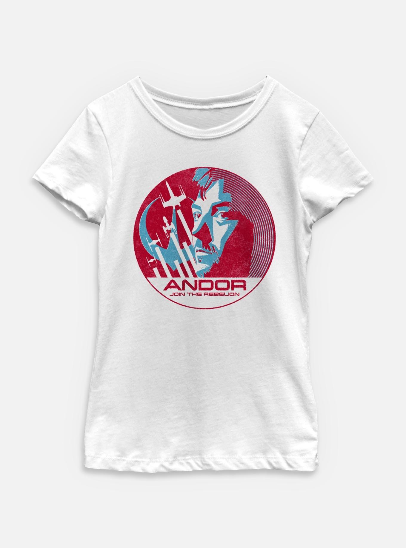 Star Wars: Andor Join The Rebelion Icon Youth Girls T-Shirt, , hi-res