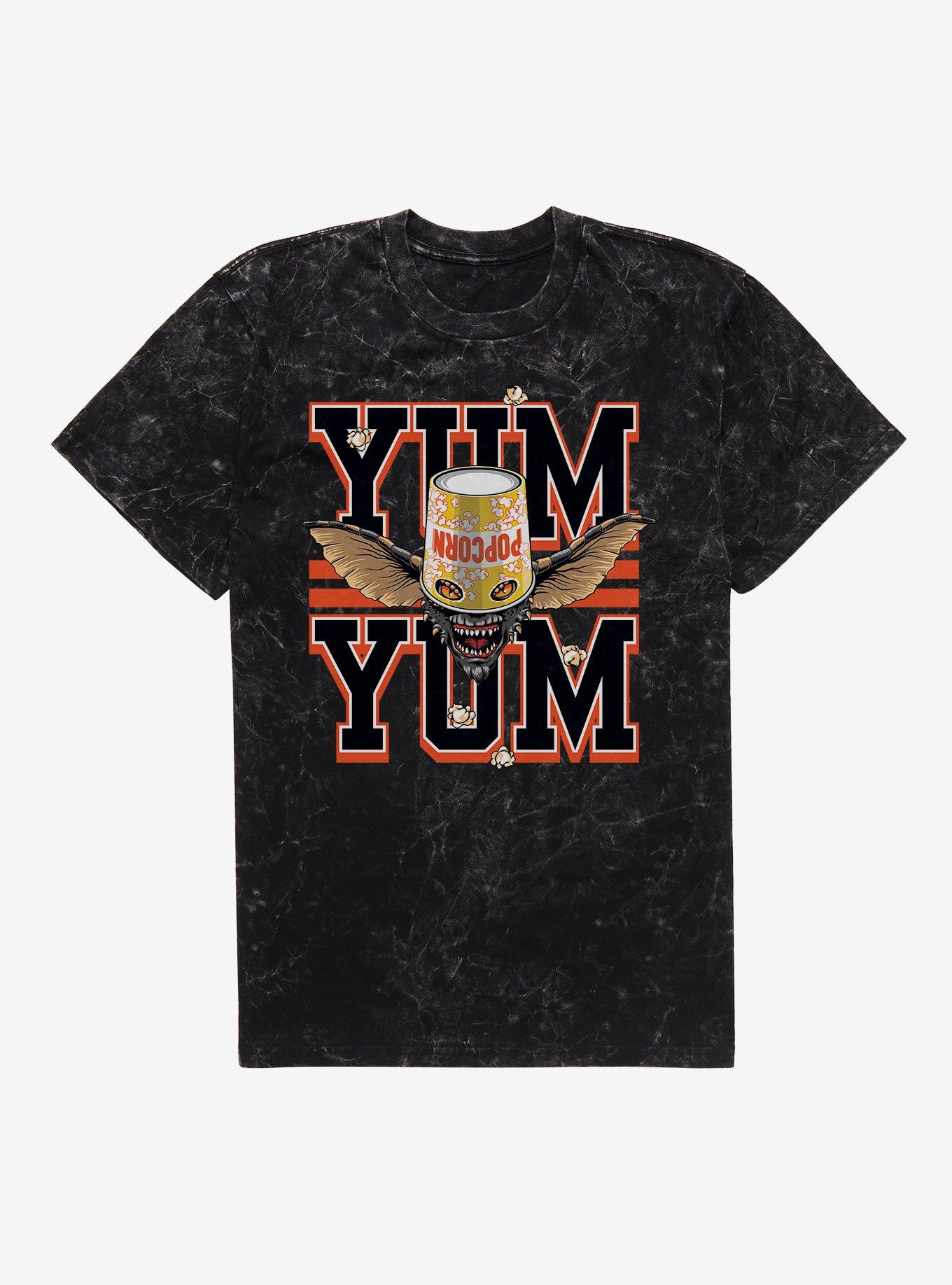 Gremlins Yum Yum Popcorn Mineral Wash T-Shirt, , hi-res