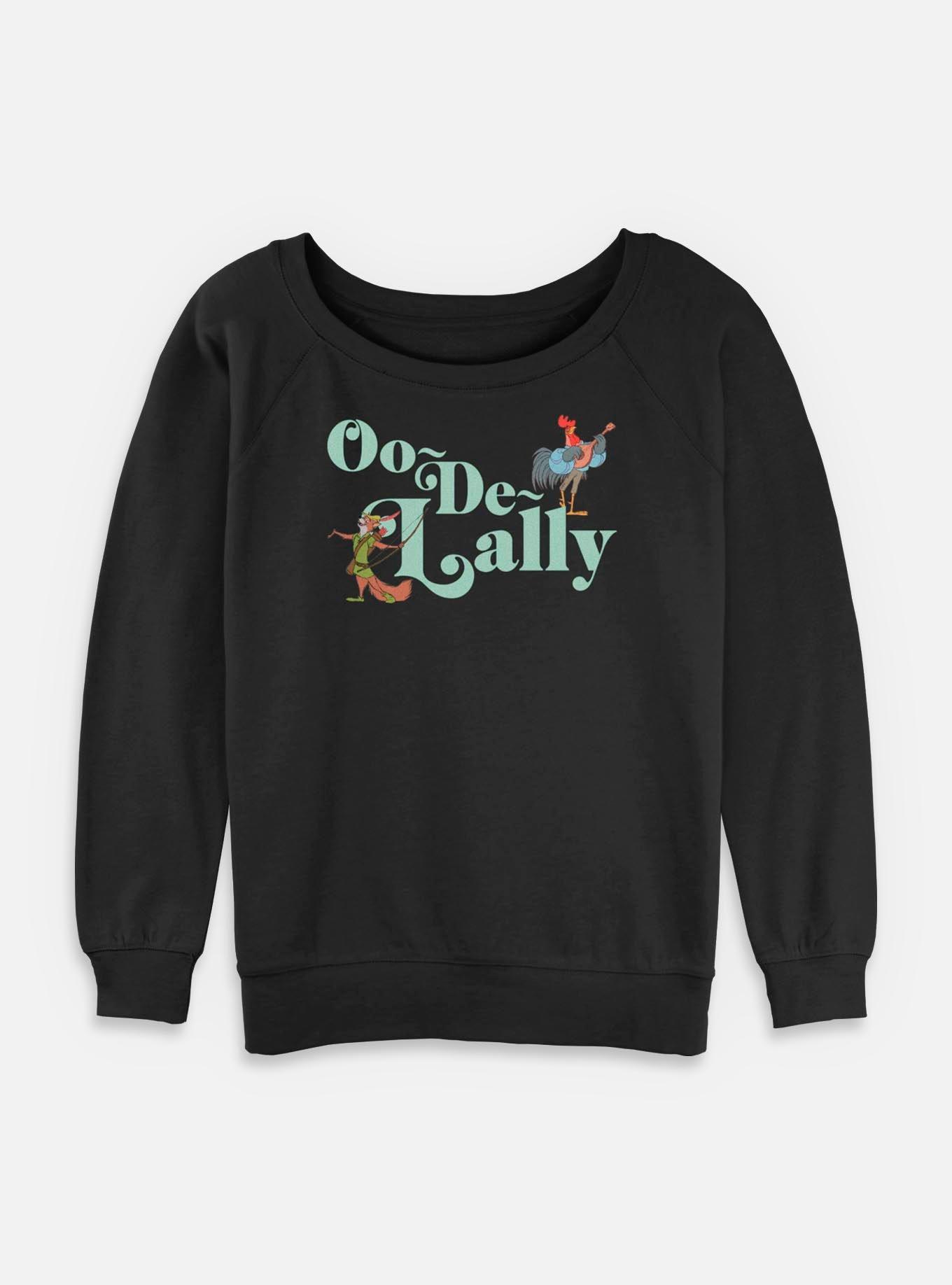 Disney Robin Hood Oo De Lally Womens Slouchy Sweatshirt, , hi-res
