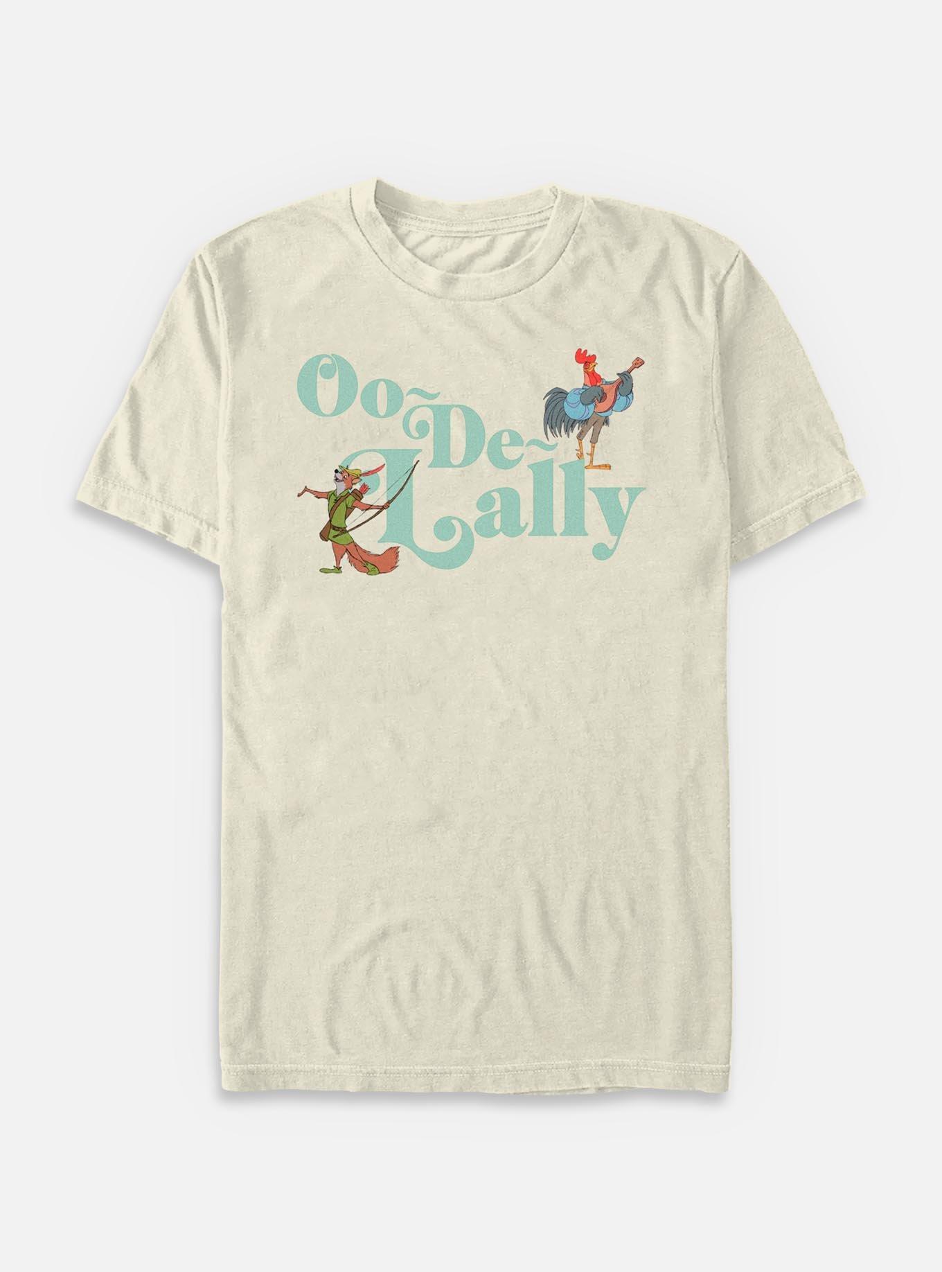 Disney Robin Hood Oo De Lally Garment Dye T-Shirt, IVORY, hi-res