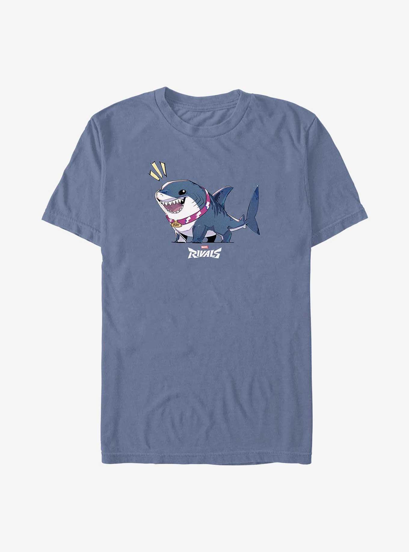 Marvel Rivals Jeff Speaks Garment Dye T-Shirt, BLUEJEAN, hi-res