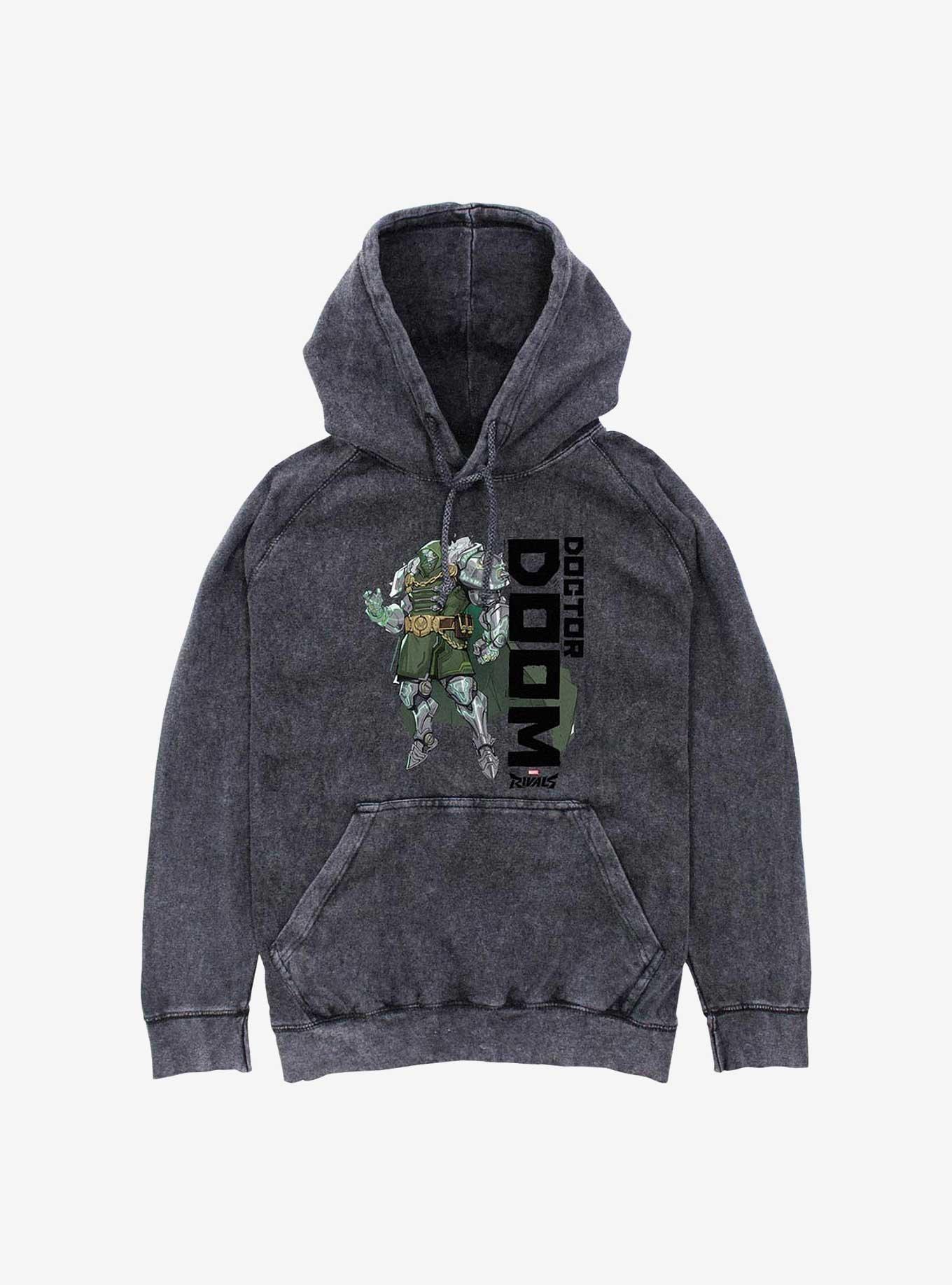 Marvel Rivals Doctor Doom Mineral Wash Hoodie, , hi-res