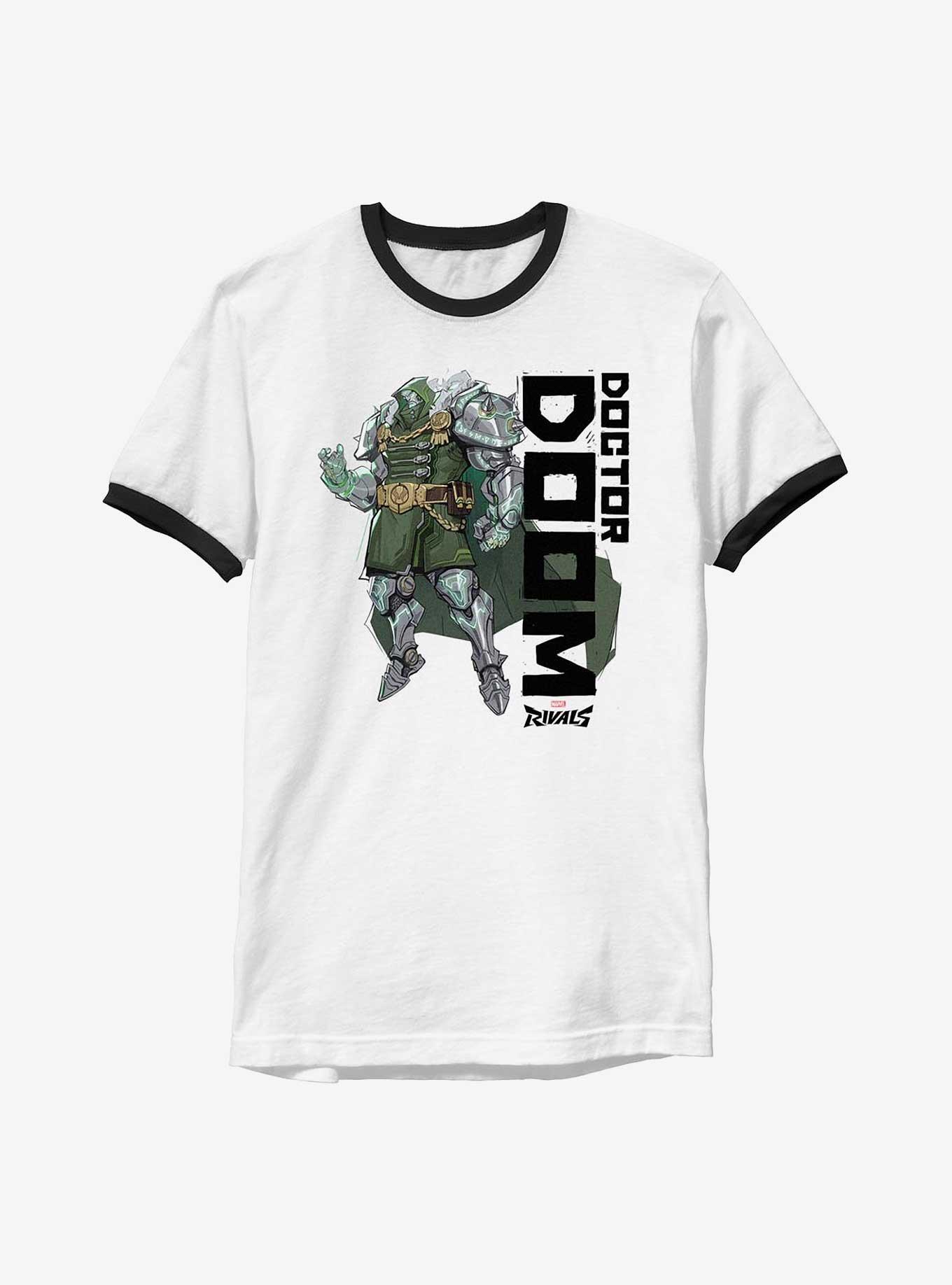 Marvel Rivals Doctor Doom Ringer T-Shirt, , hi-res