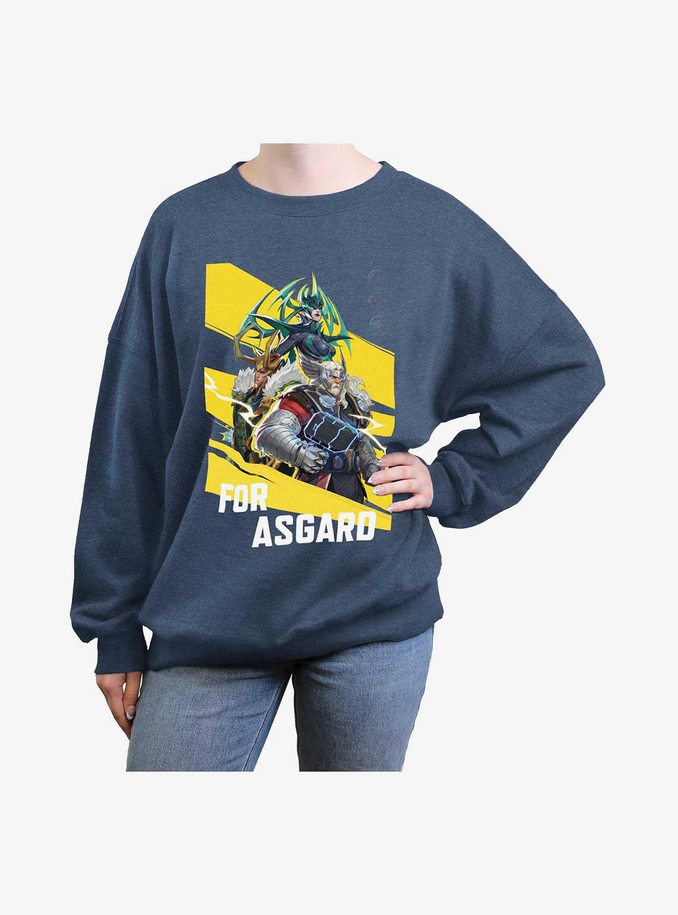 Marvel Rivals For Asgard Girls Oversized Sweatshirt, , hi-res