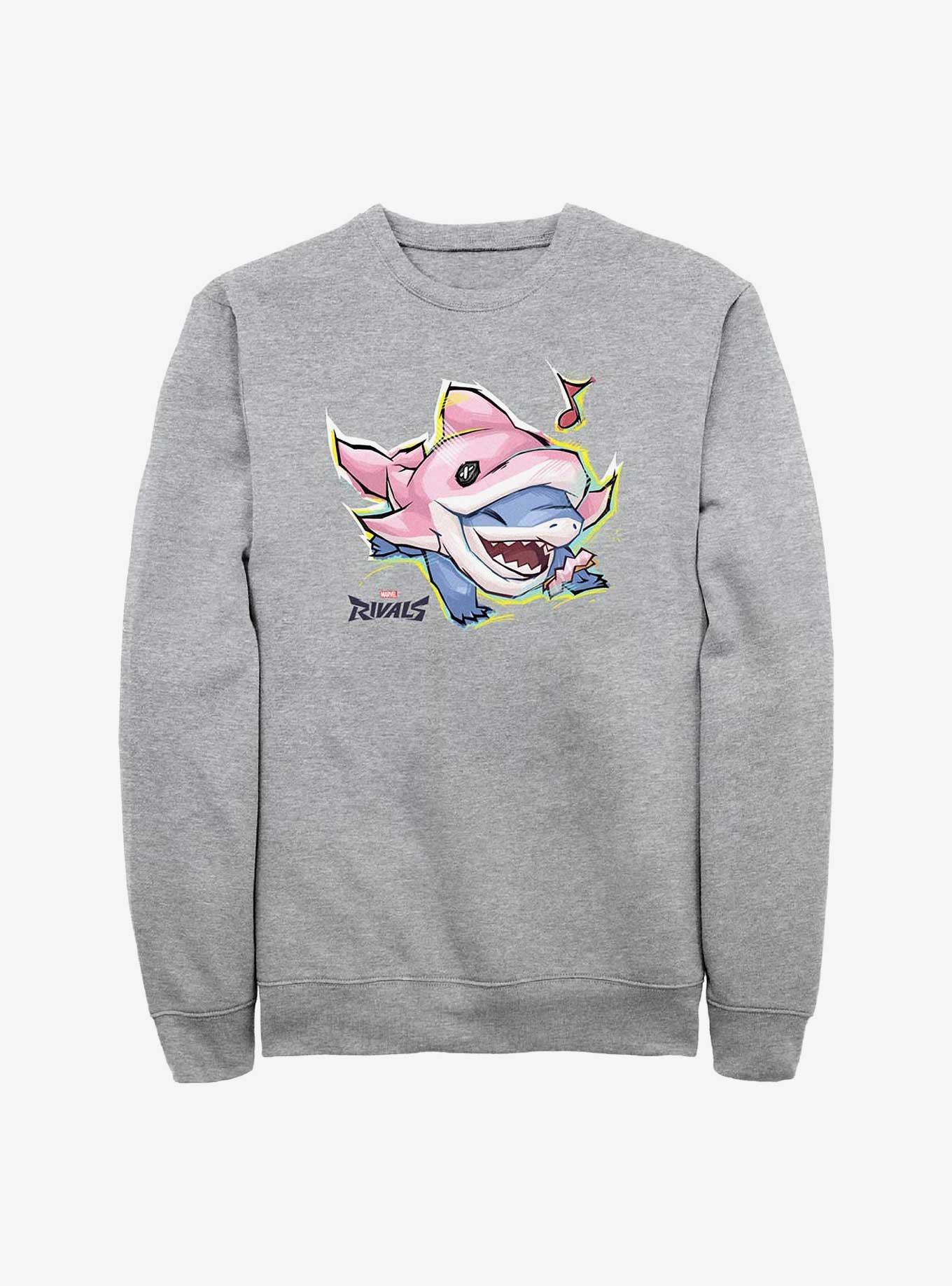 Happy Jeff Sweatshirt, ATH HTR, hi-res