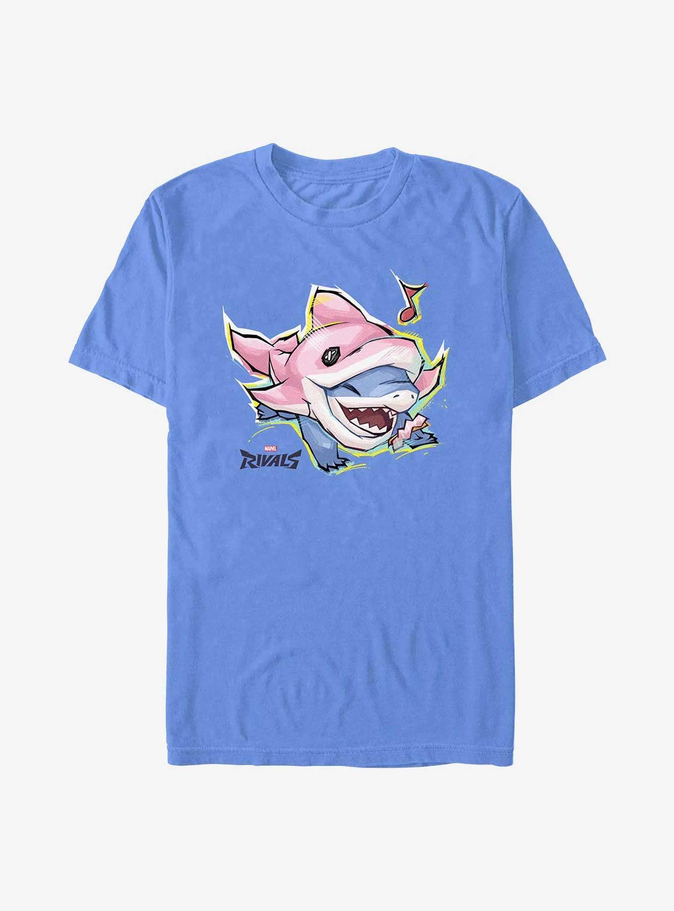 Happy Jeff Garment Dye T-Shirt, FLOBLUE, hi-res