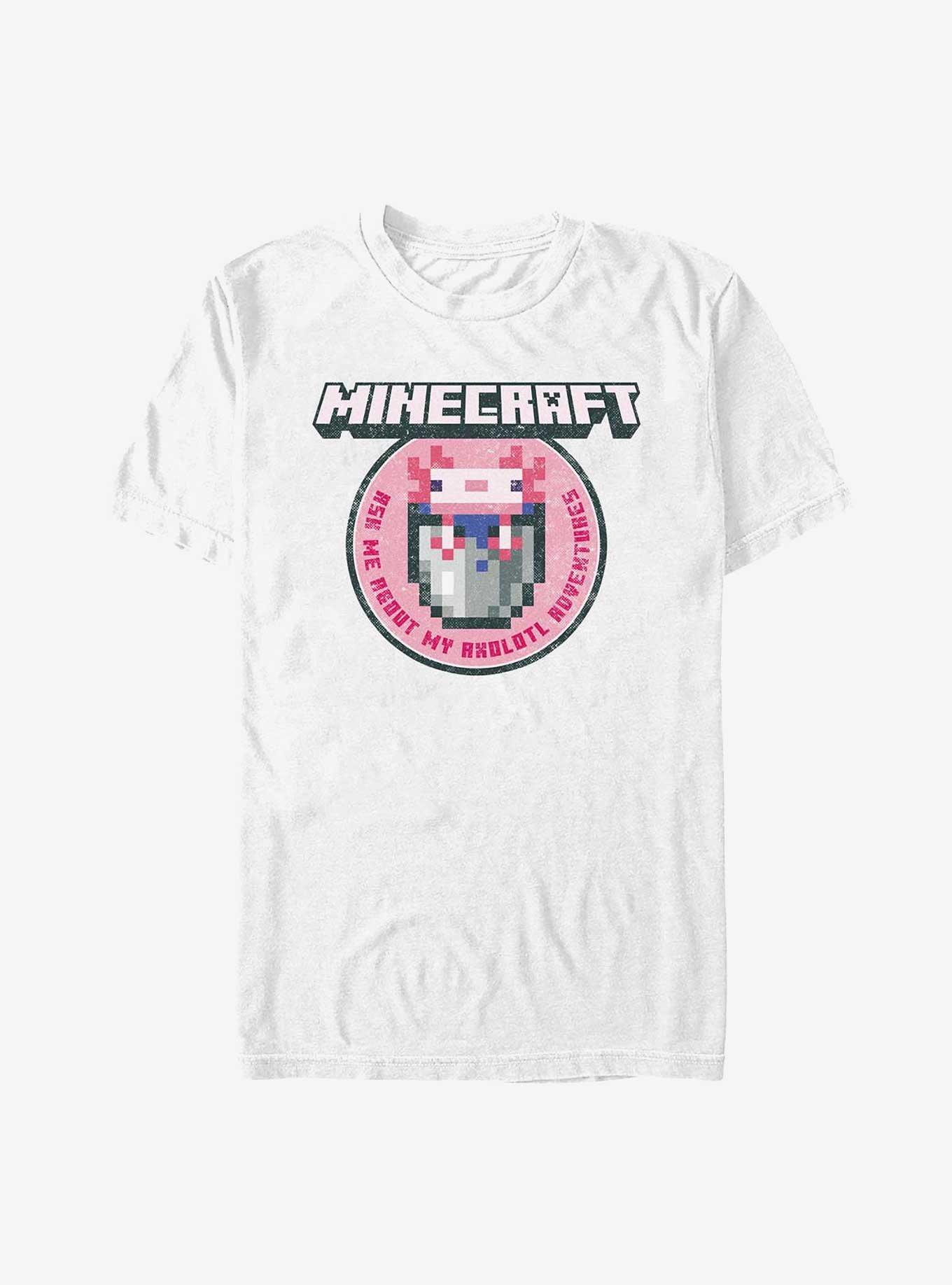 Minecraft Axolotl Adventures T-Shirt, , hi-res