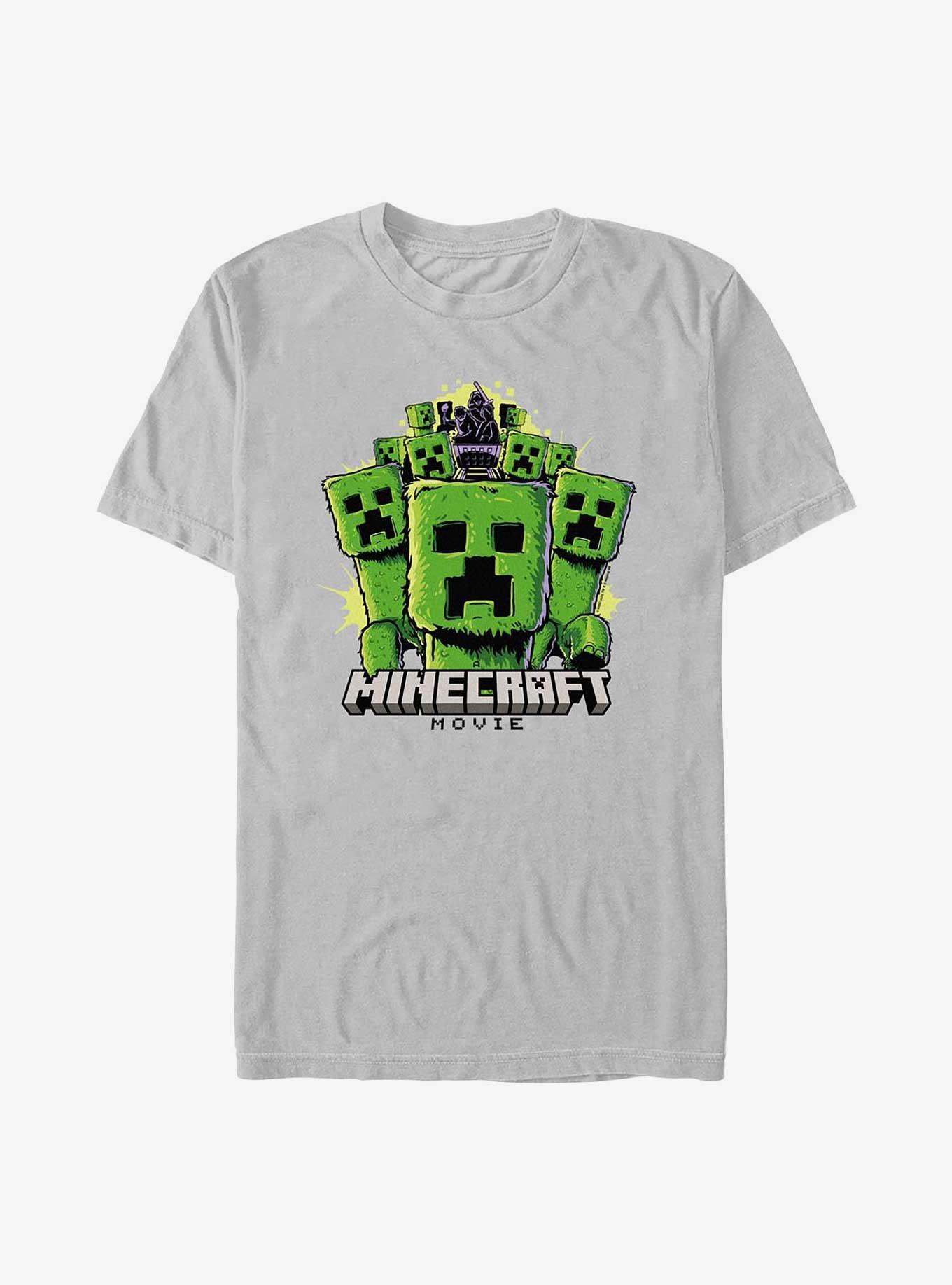 A Minecraft Movie Creeper Minecraft Vector T-Shirt, , hi-res