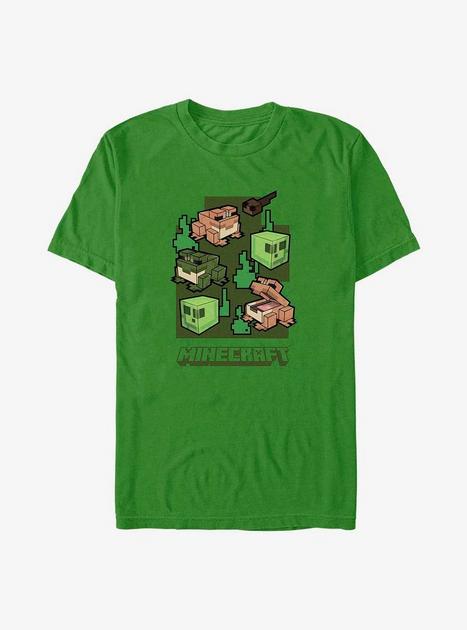 Minecraft Wild Frogs T-Shirt - GREEN | Hot Topic