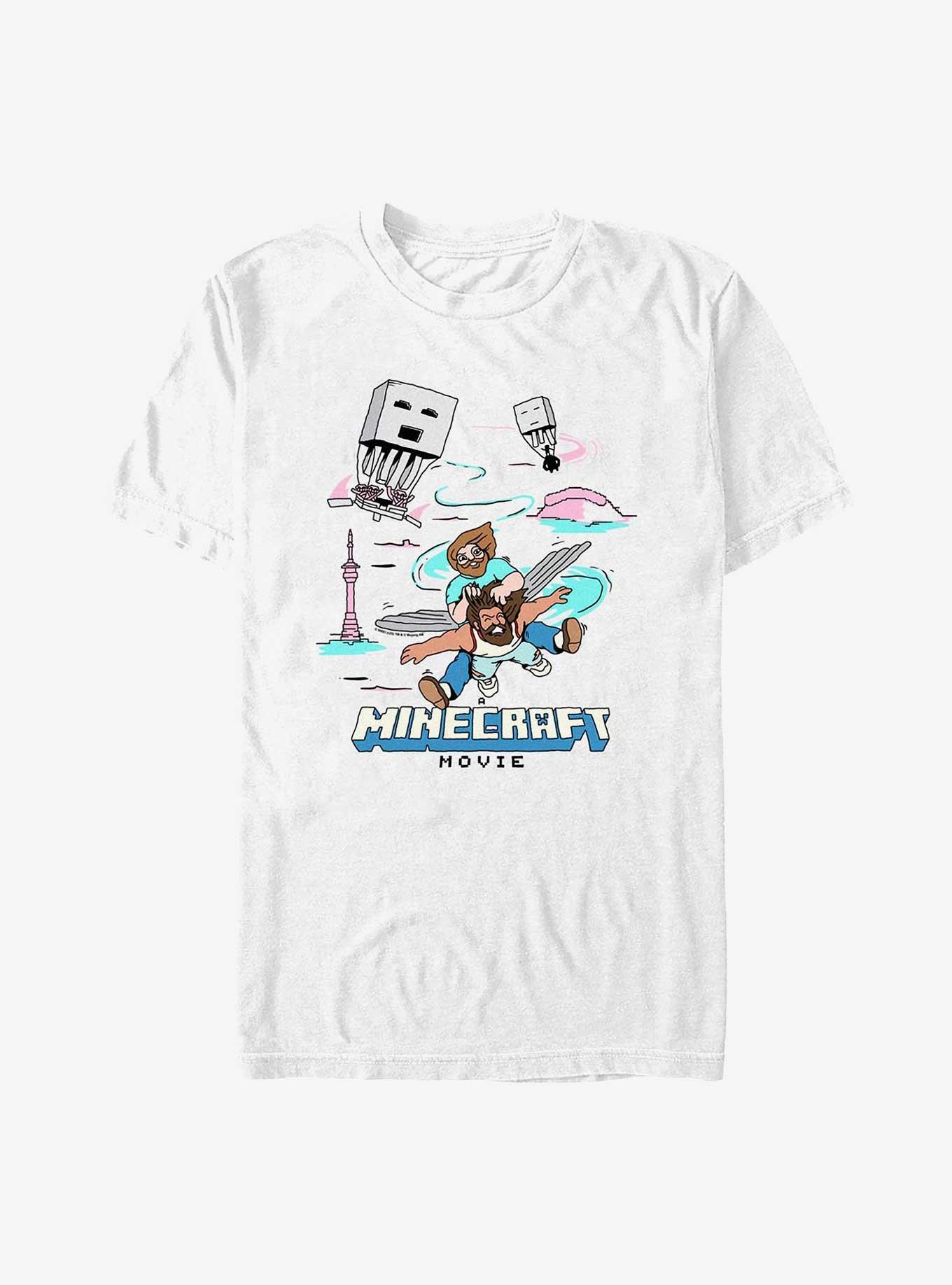 A Minecraft Movie We Gotta Go Faster T-Shirt, WHITE, hi-res