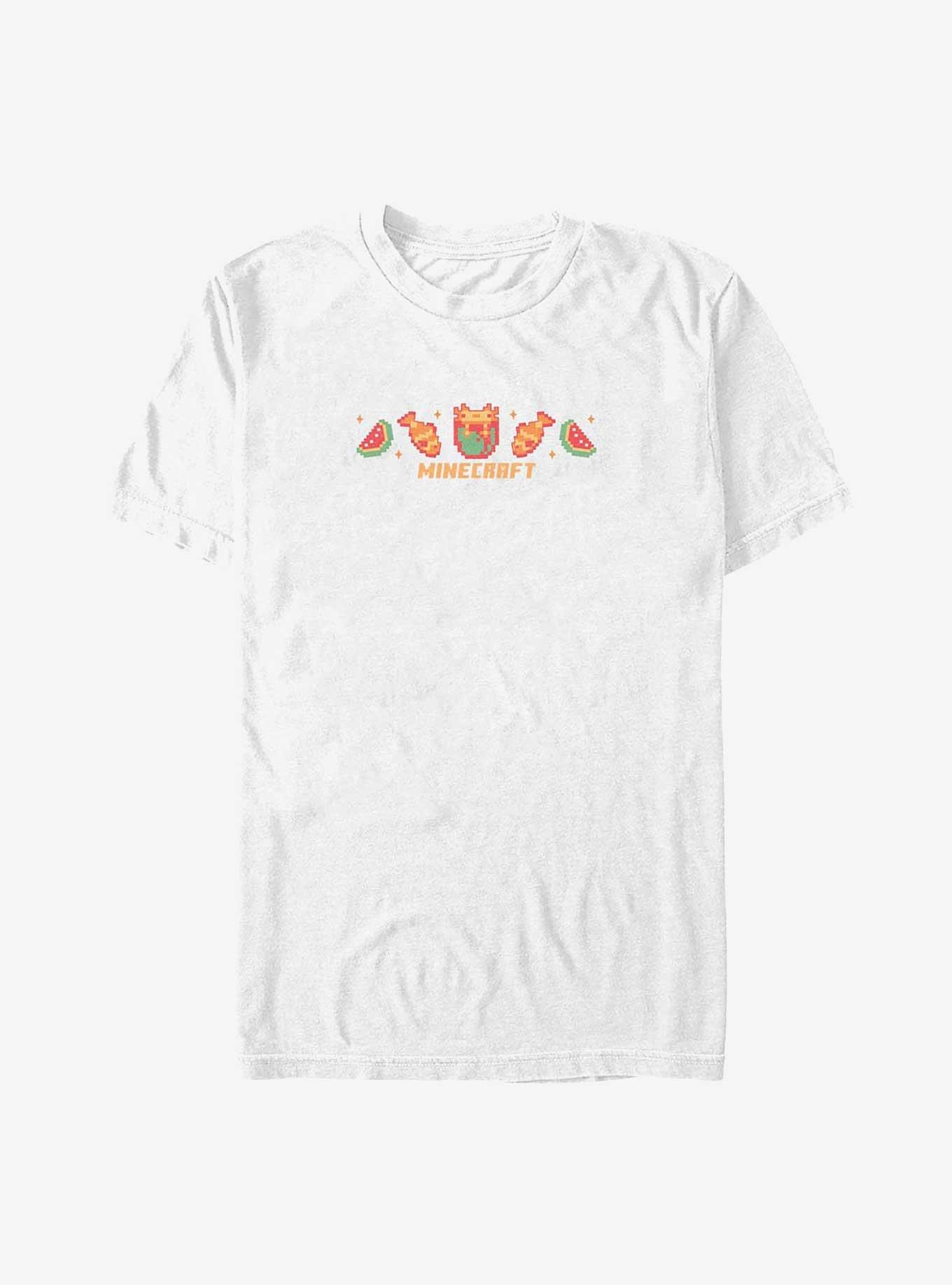 Minecraft Lineup T-Shirt, WHITE, hi-res