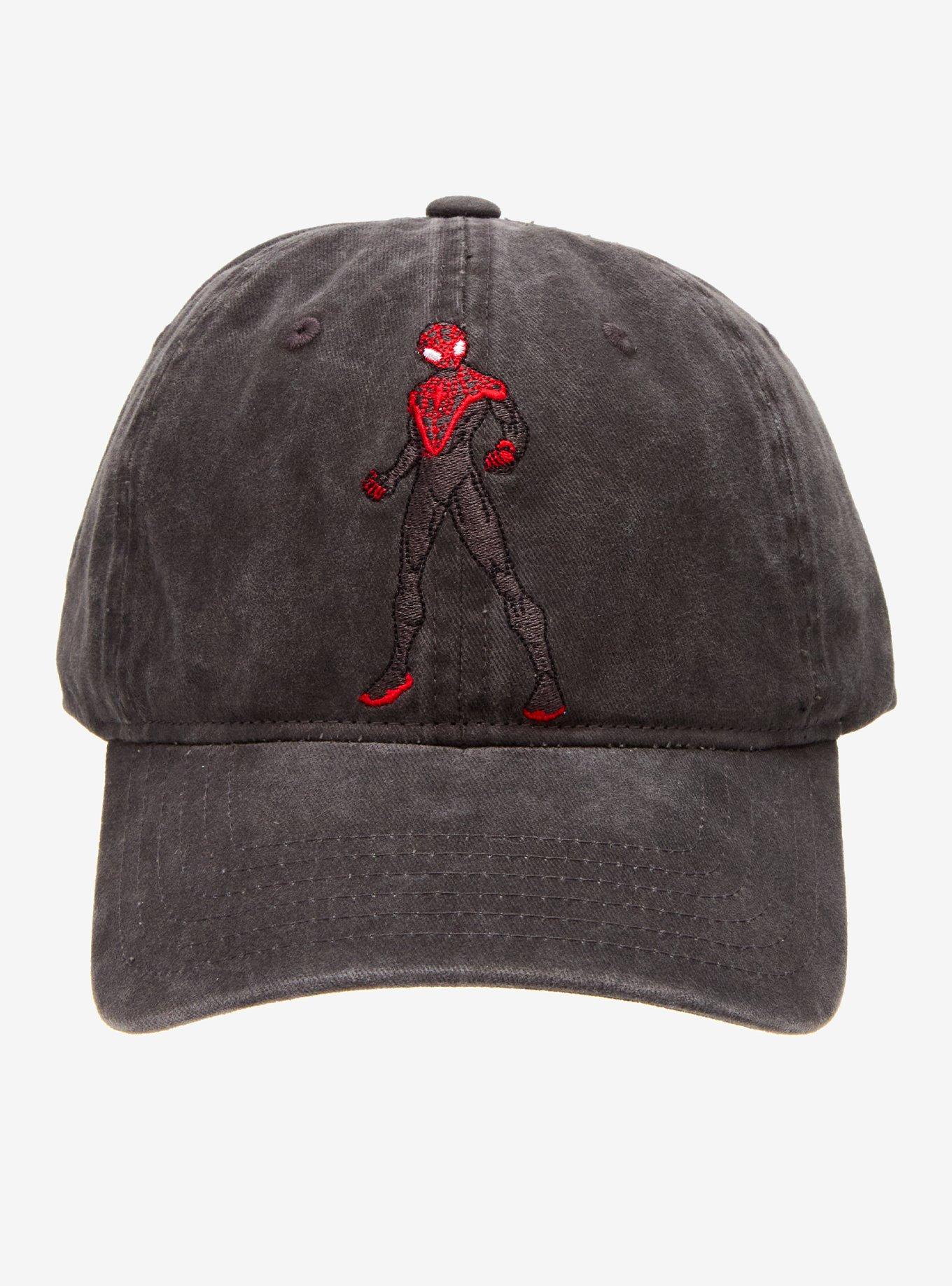 Marvel Spider-Man Miles Morales Embroidered Ball Cap — BoxLunch Exclusive, , hi-res