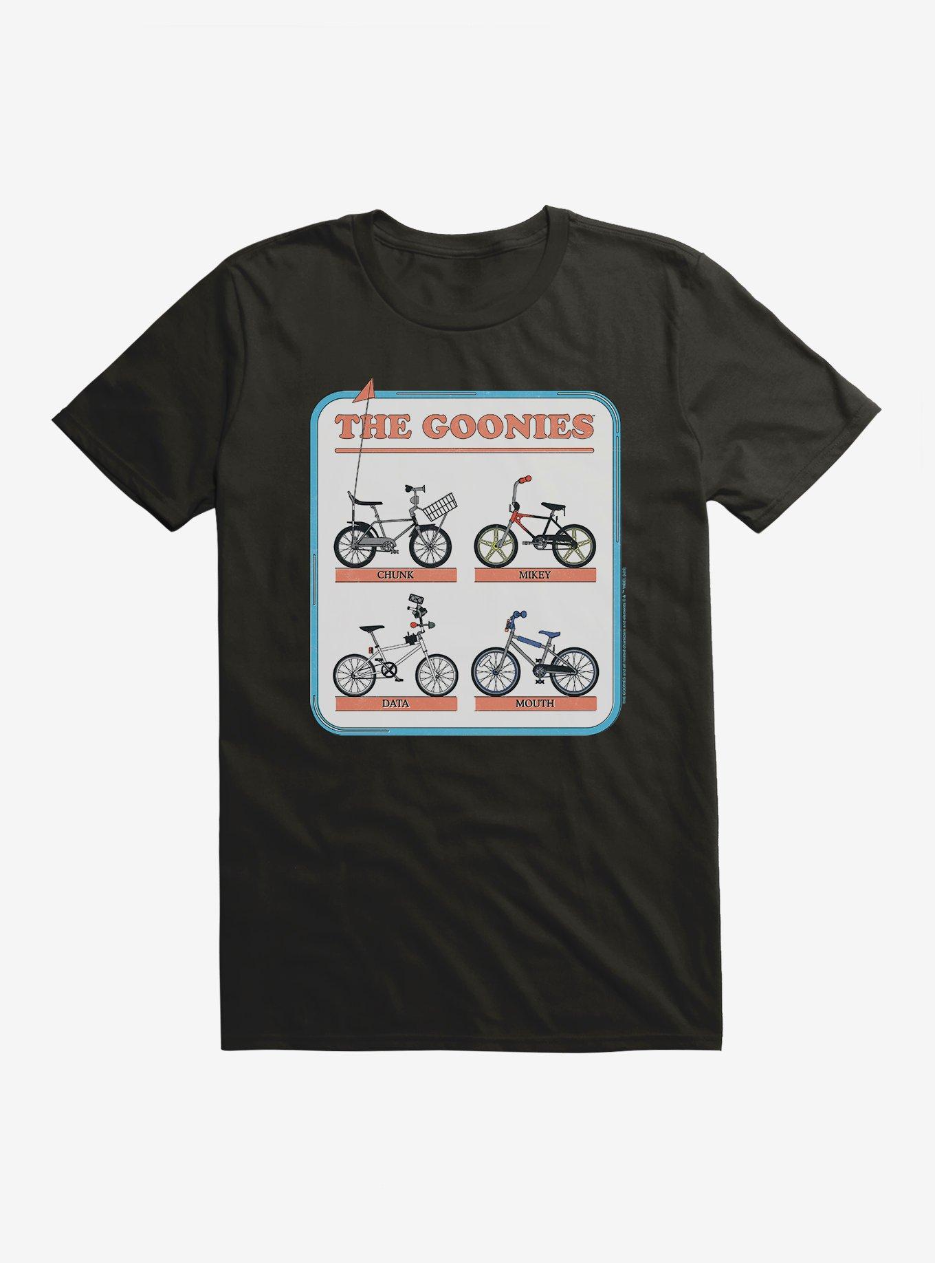 The Goonies Character Bicycles T-Shirt, , hi-res