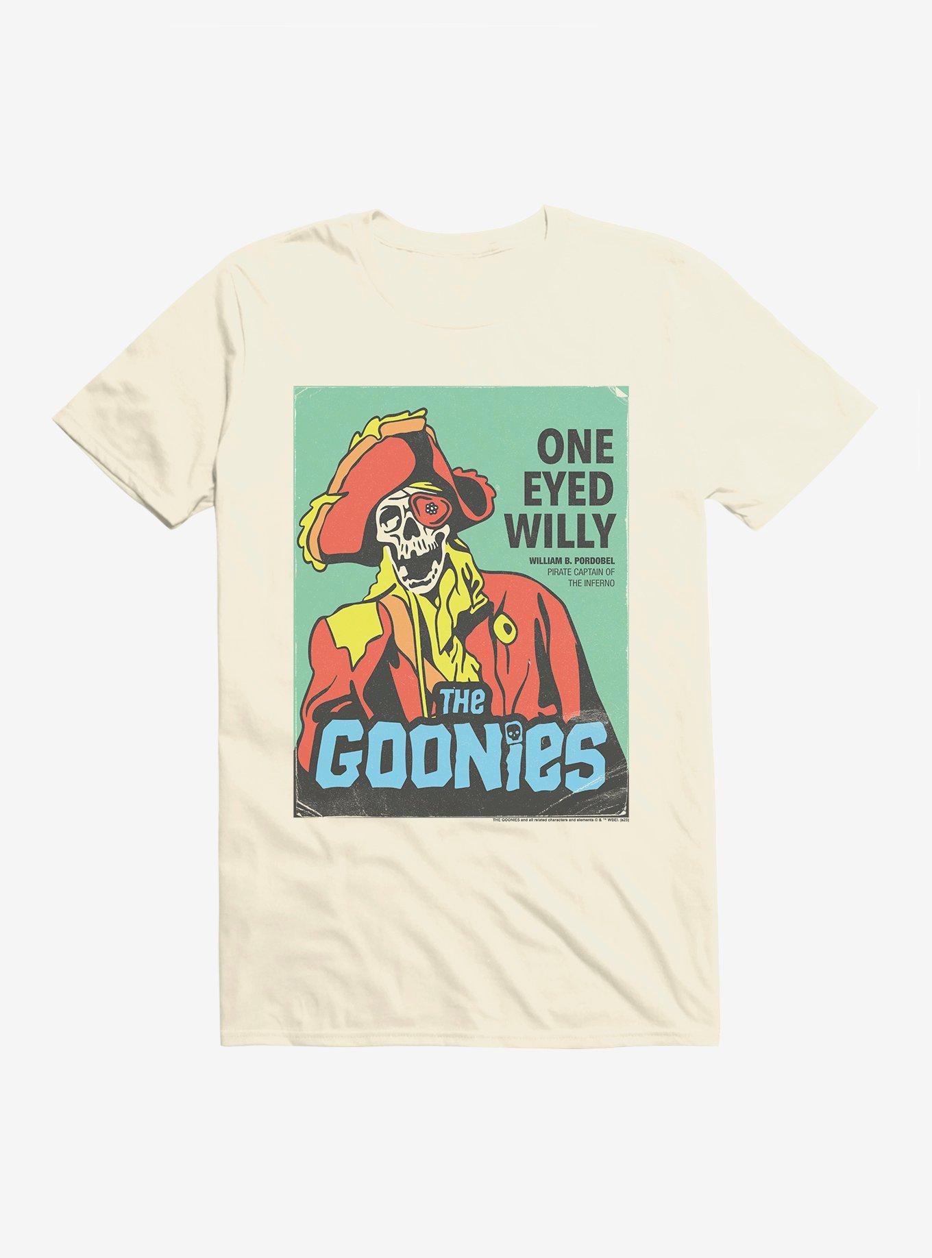 The Goonies One Eyed Willy T-Shirt, NATURAL, hi-res
