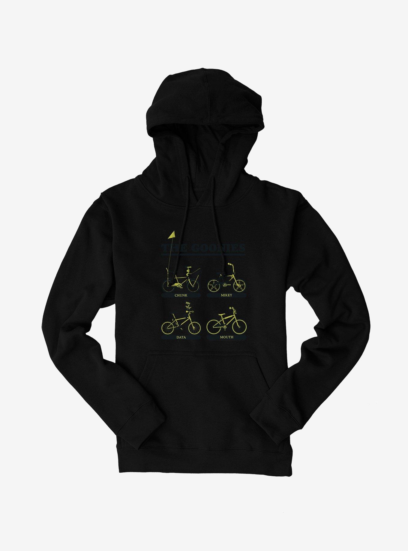 The Goonies Neon Bicycles Hoodie,Specials : American Fashion Style Bags On Sale