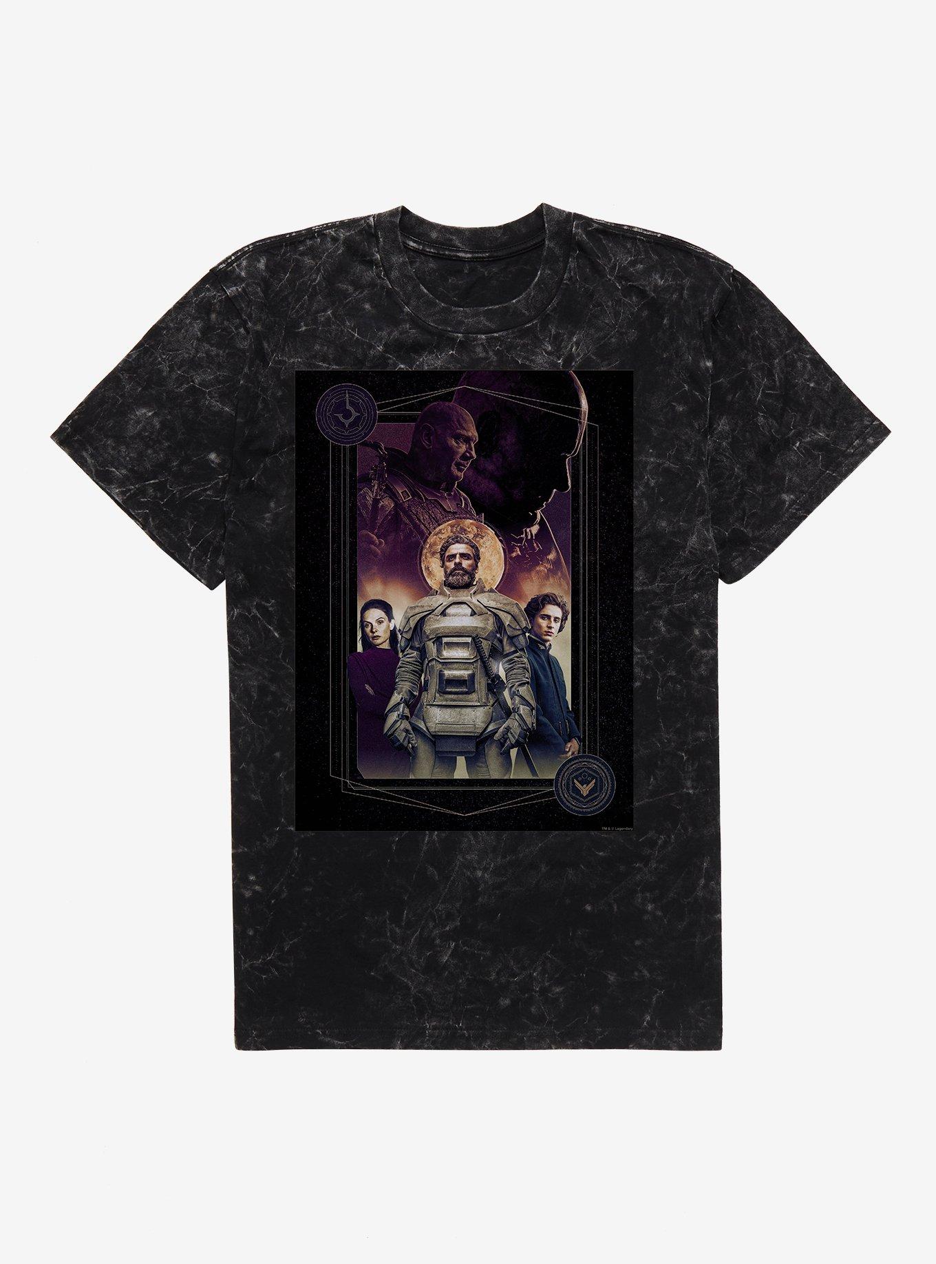 Dune House Atreidis Mineral Wash T-Shirt, BLACK MINERAL WASH, hi-res