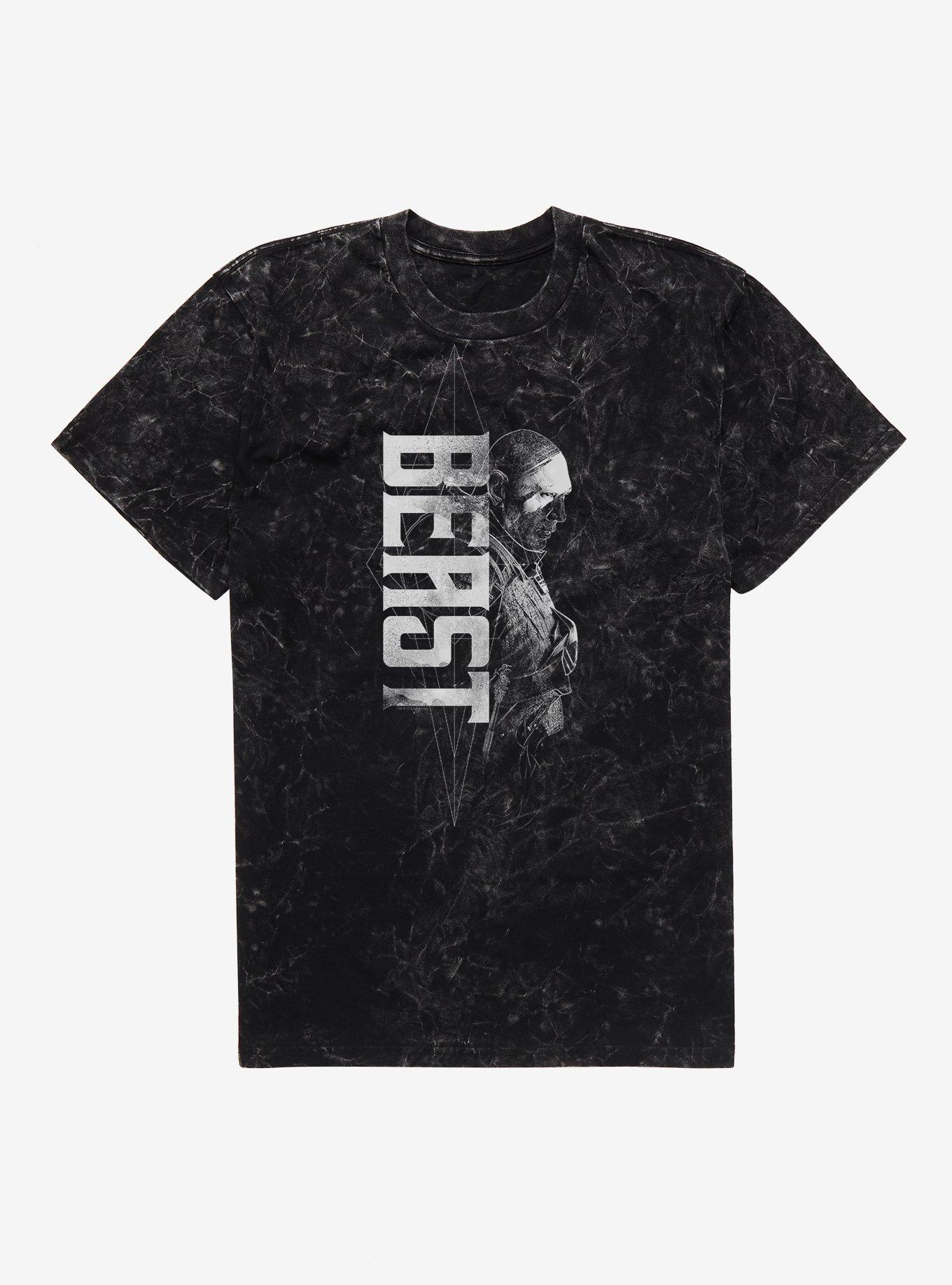 Dune Glossu Rabban Beast Mineral Wash T-Shirt, BLACK MINERAL WASH, hi-res