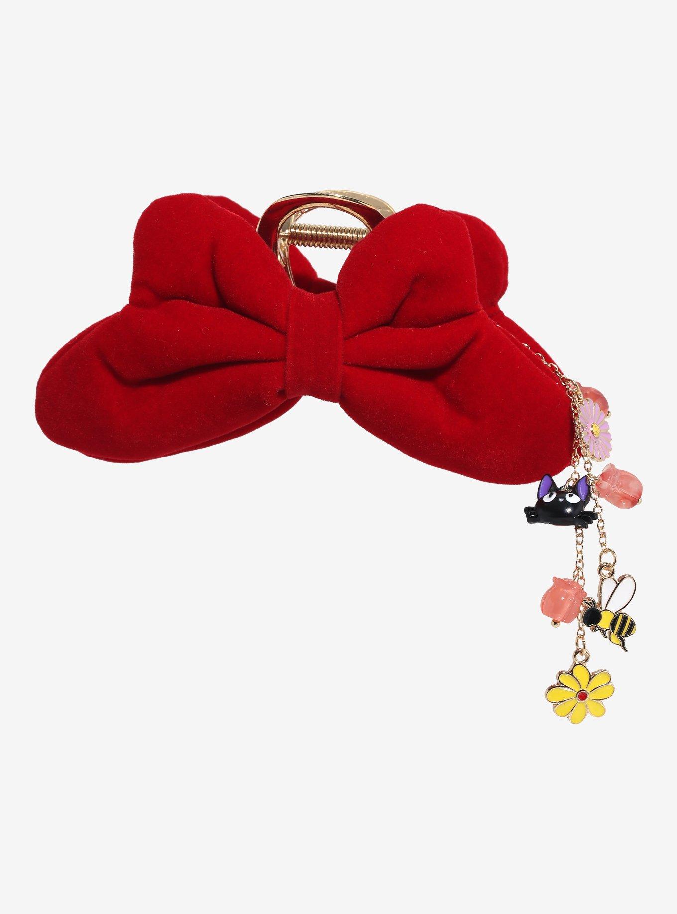 Studio Ghibli® Kiki's Delivery Service Repliica Bow Claw Clip with Charms, , hi-res