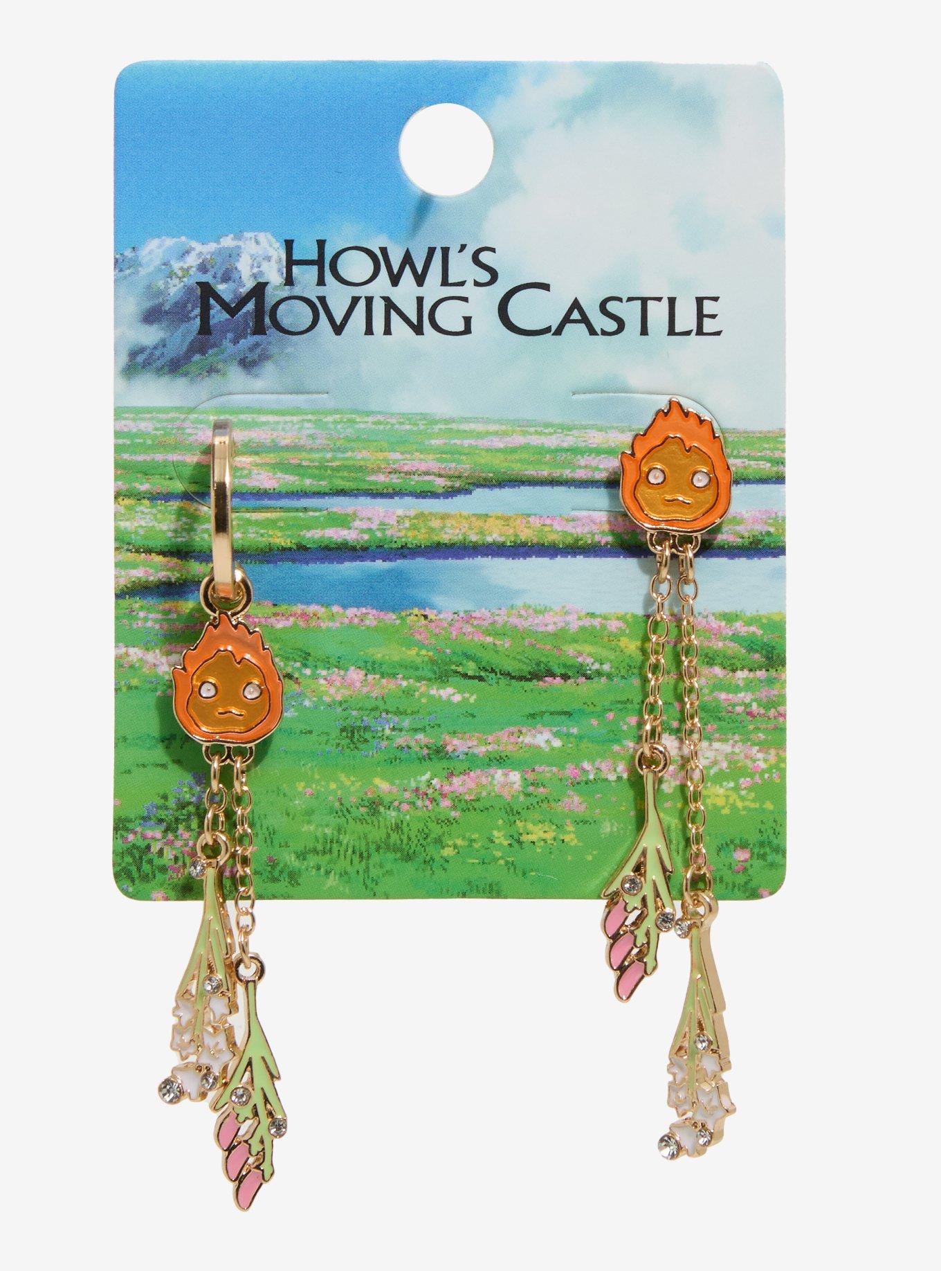 Studio Ghibli® Howl's Moving Castle Calcifer Mix and Match Earrings - BoxLunch Exclusive, , hi-res