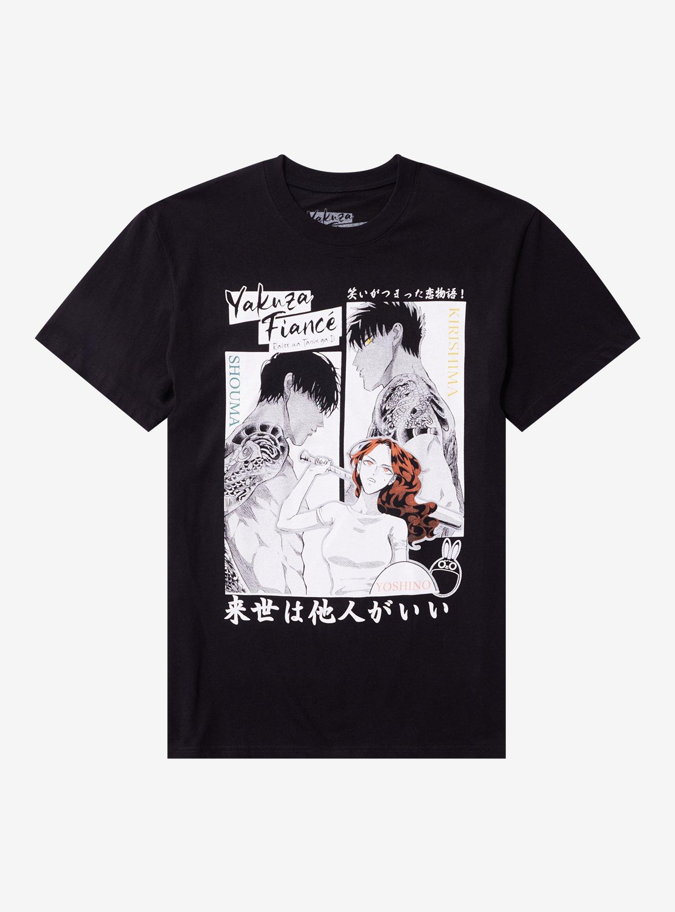 Yakuza Fiance Trio Manga Art T-Shirt, , hi-res