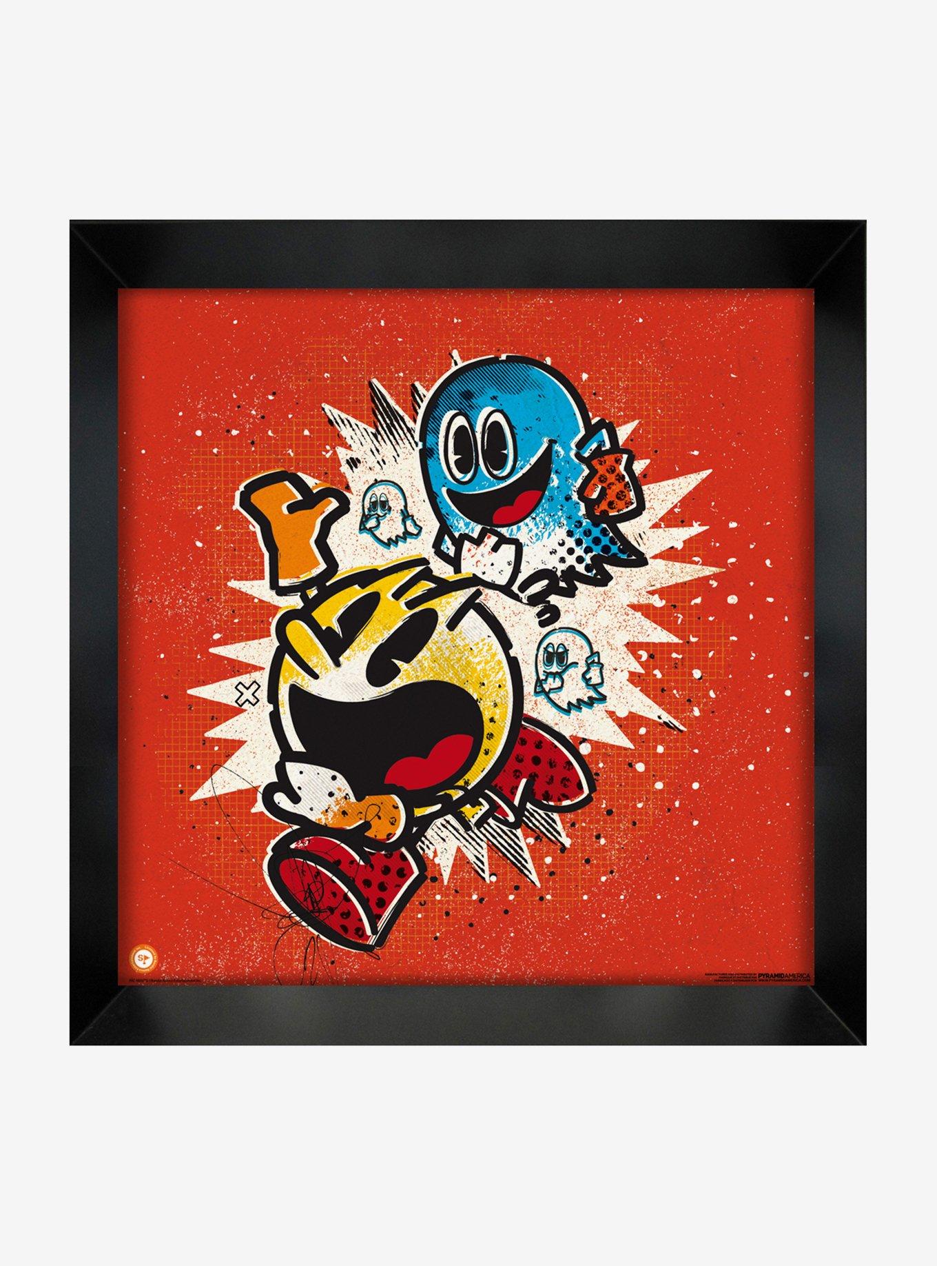 Pac-Man Chased Framed Wall Art, , hi-res