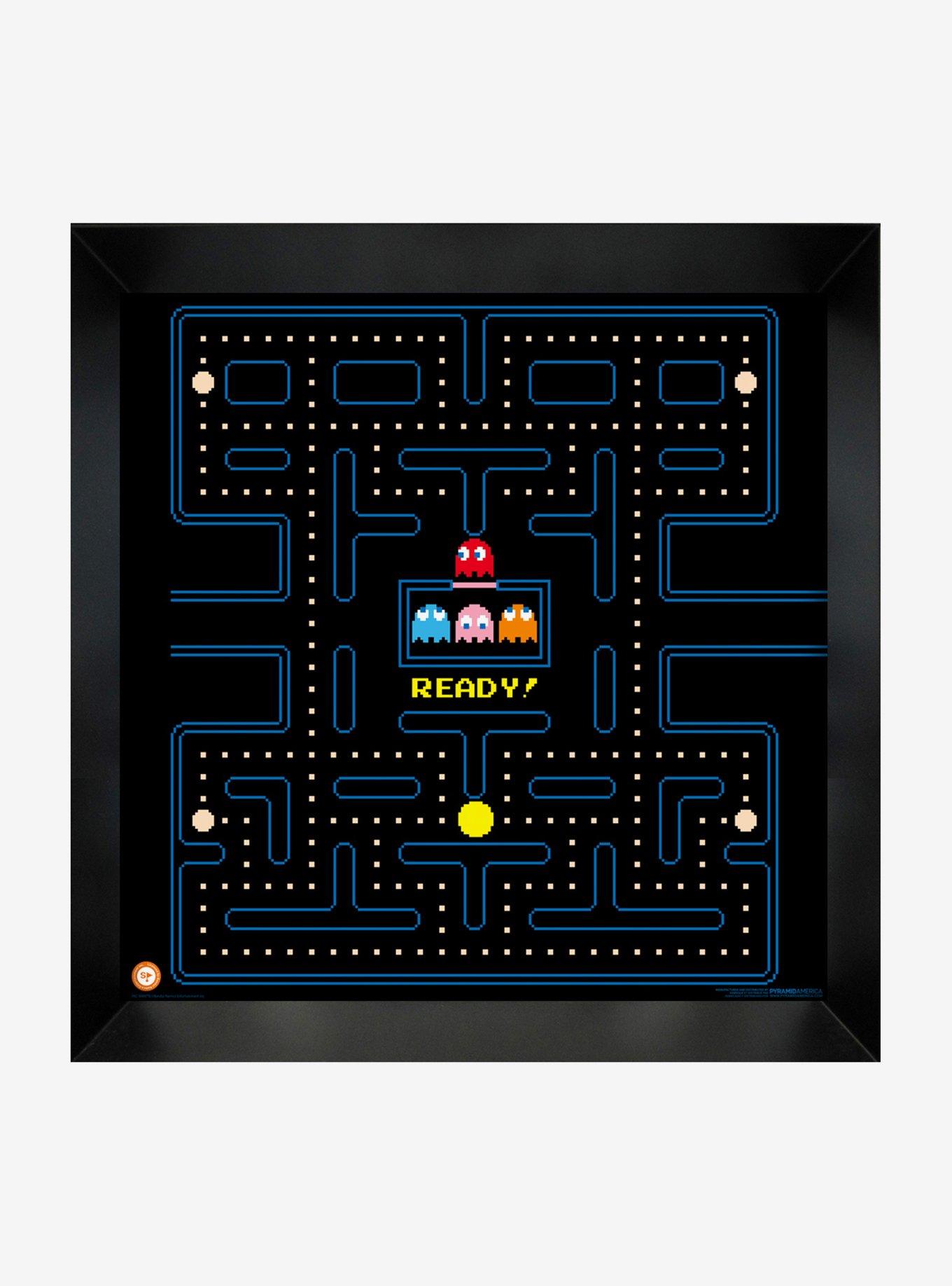 Pac-Man Grid Framed Wall Art, , hi-res