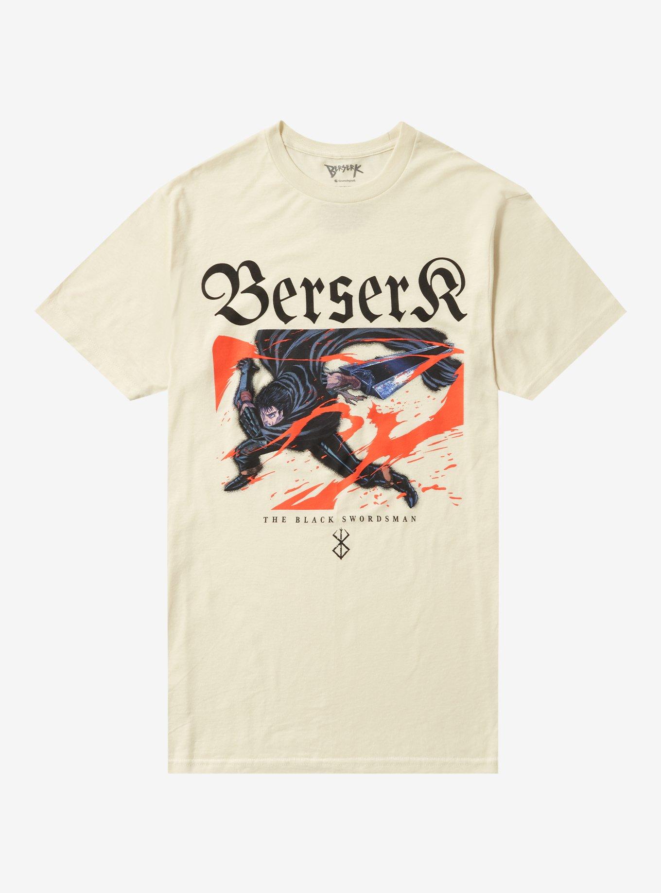 Berserk Guts Red Splatter T-Shirt, , hi-res