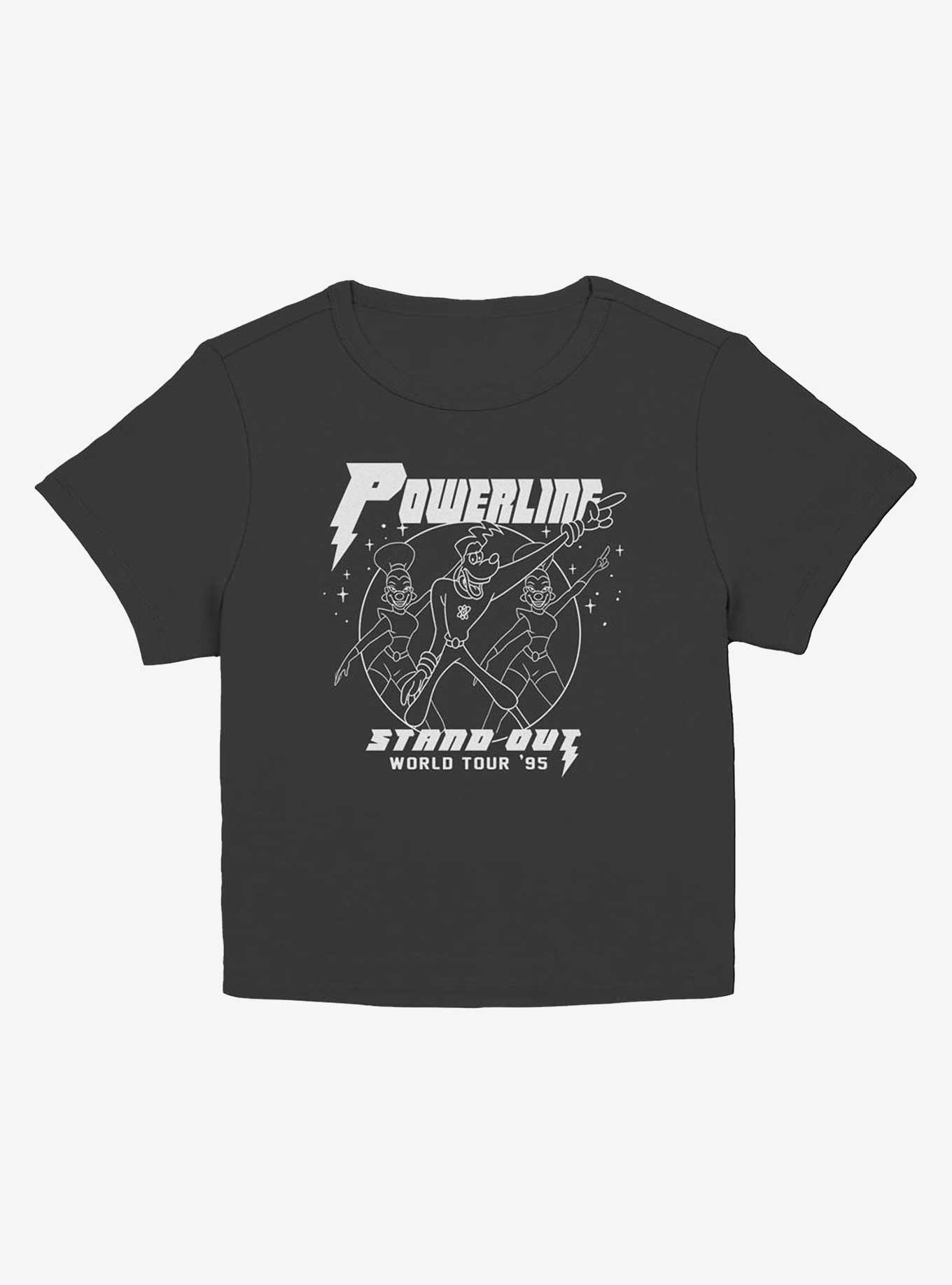 Disney A Goofy Movie Powerline World Tour Stand Out Girls Baby T-Shirt ...