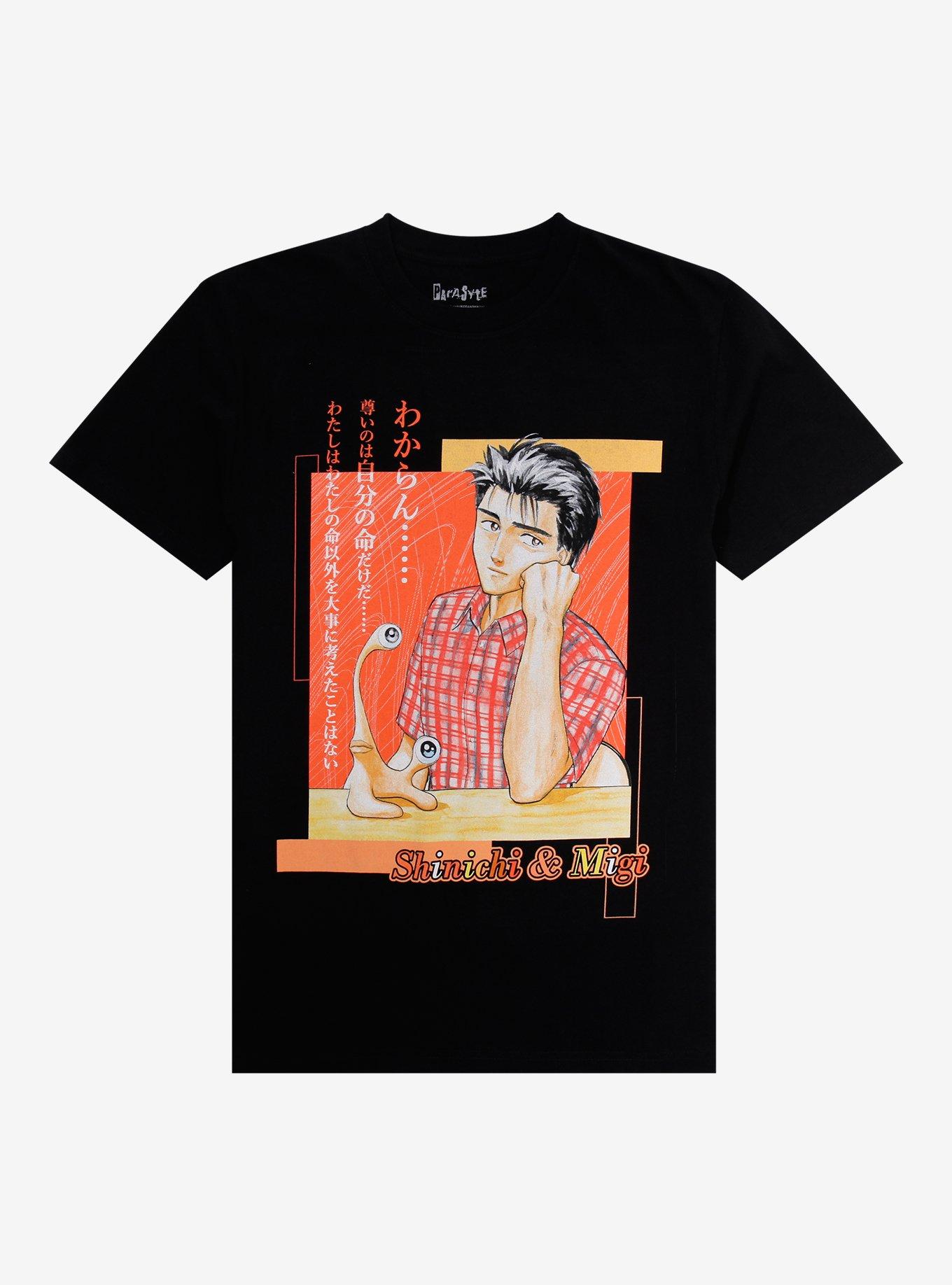 Parasyte Shinichi & Migi Manga T-Shirt, , hi-res