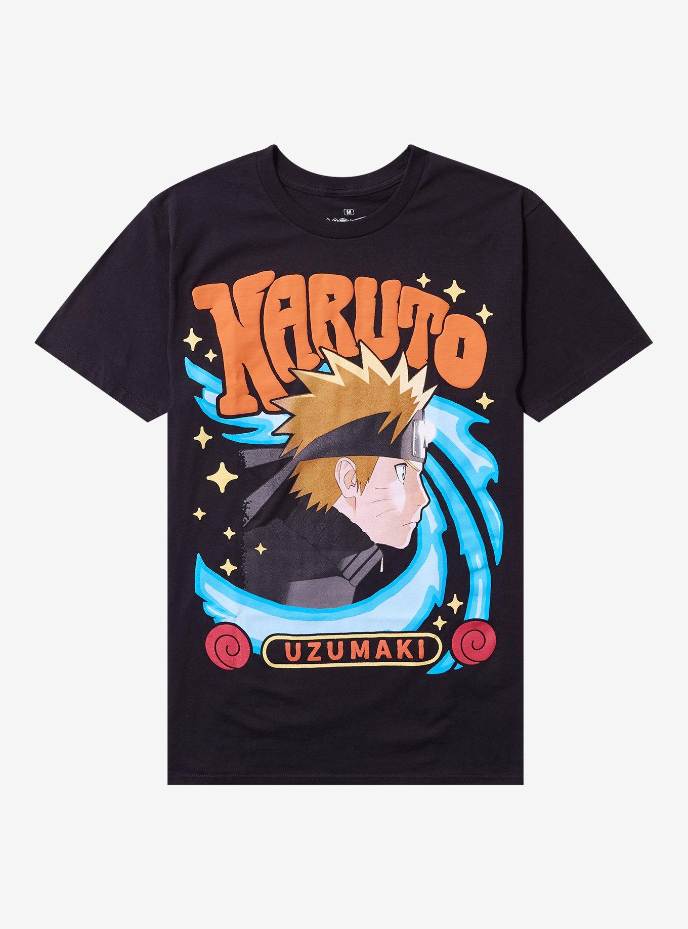 Naruto Shippuden Puff Print T-Shirt, , hi-res