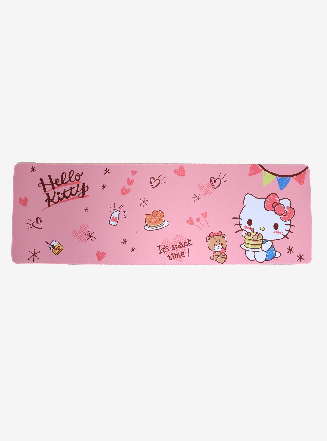 Sanrio Hello Kitty Snack Time Desk Mat — BoxLunch Exclusive, , hi-res