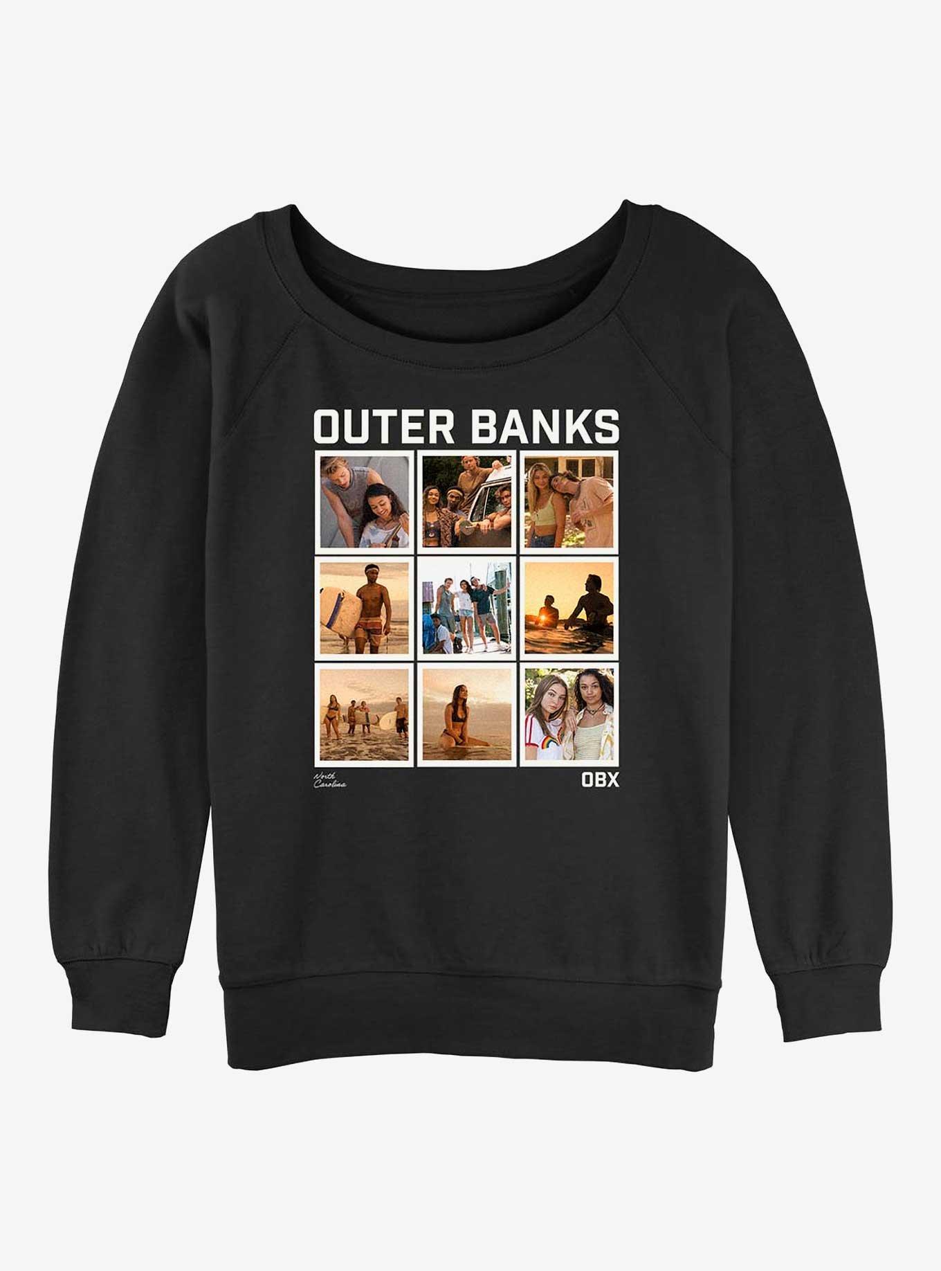 Outer Banks Box Up Girls Slouchy Sweatshirt, , hi-res