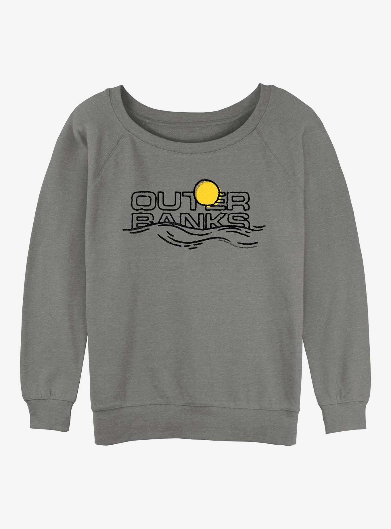 Outer Banks Title On Horizon Girls Slouchy Sweatshirt, , hi-res